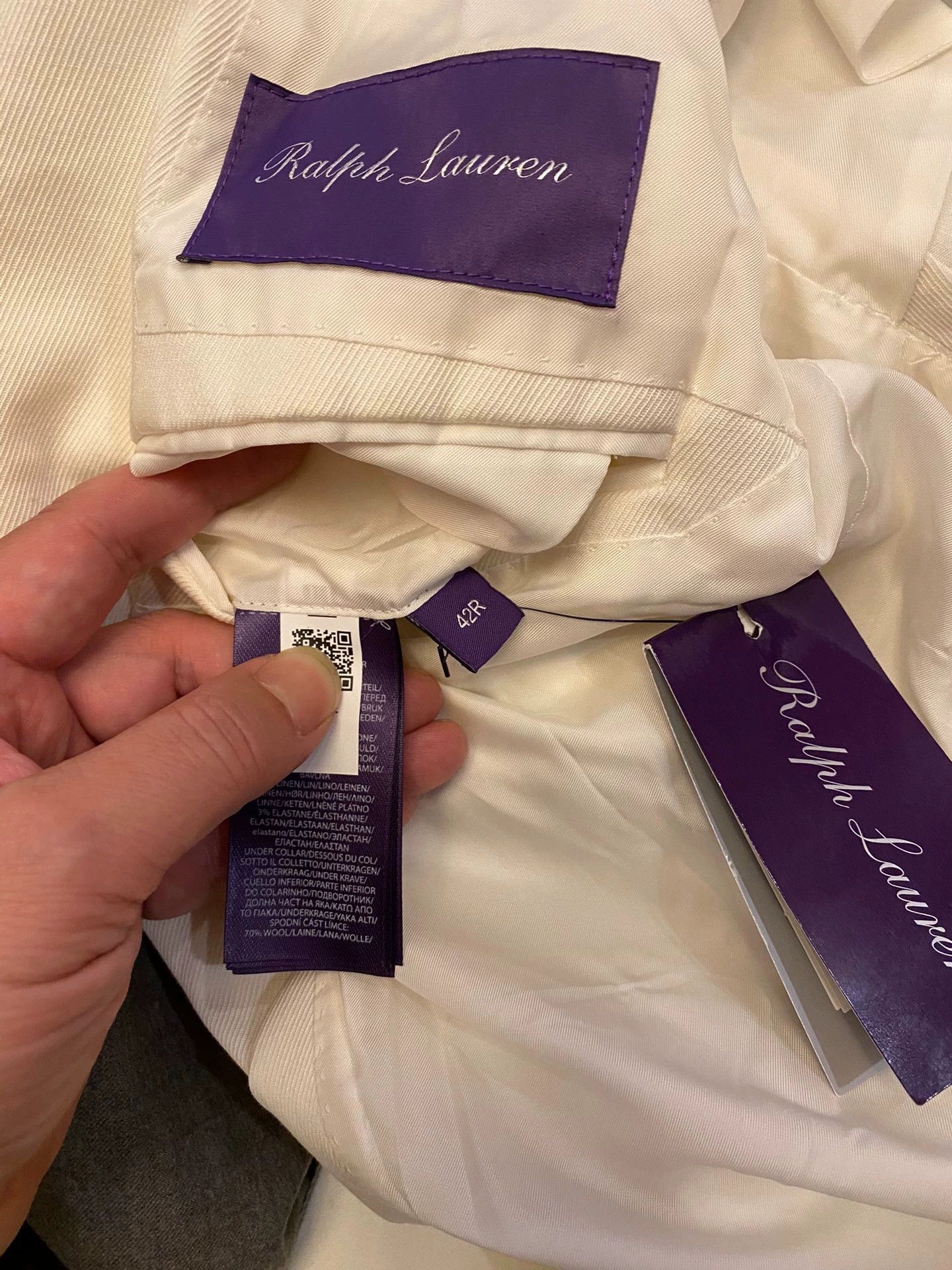 Polo Ralph Lauren Ralph Lauren Purple Label Old Money Linen-Cotton Blazer 40 Size 40R - 6 Thumbnail