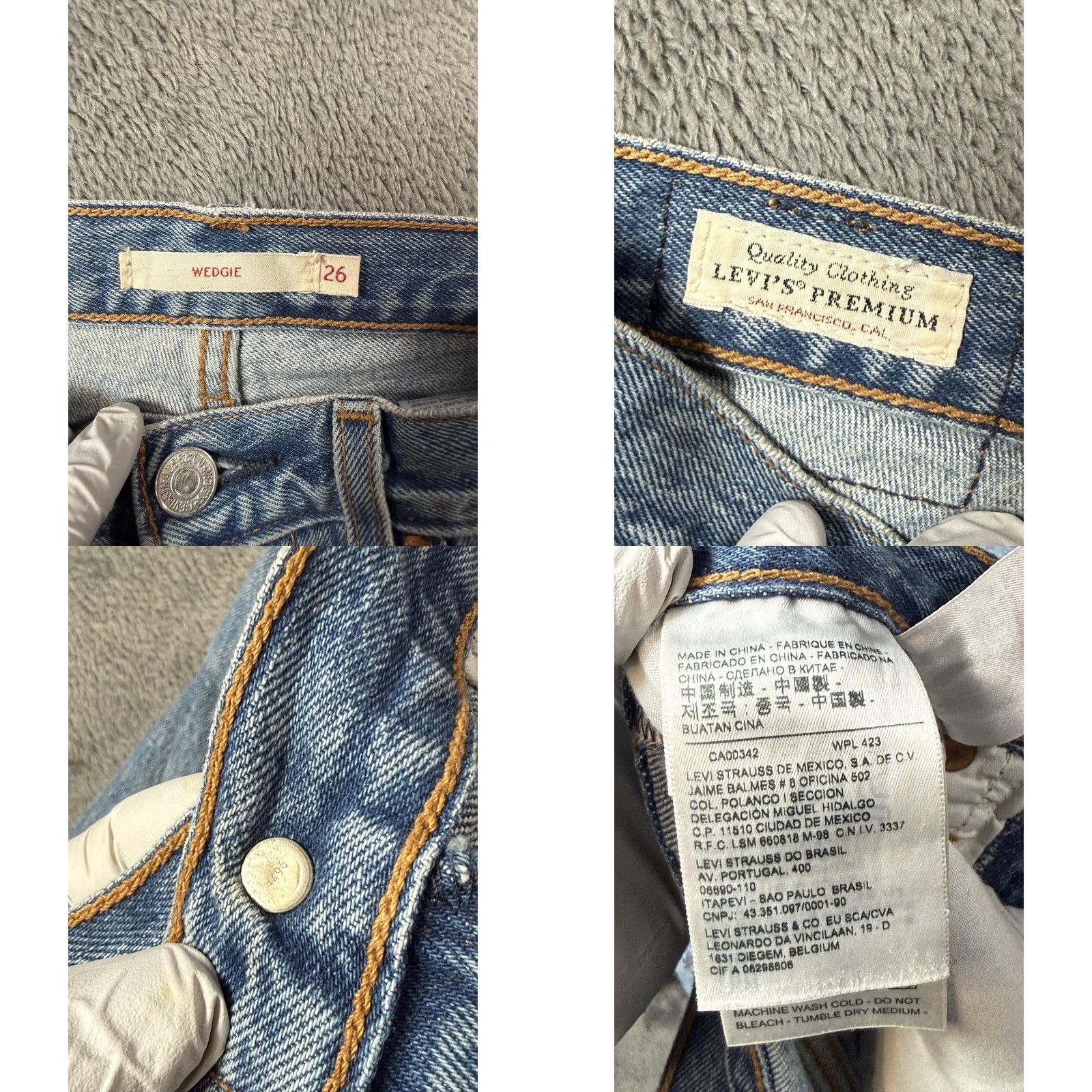 Levi's VINTAGE? No. Size 26" / US 2 / IT 38 - 8 Thumbnail