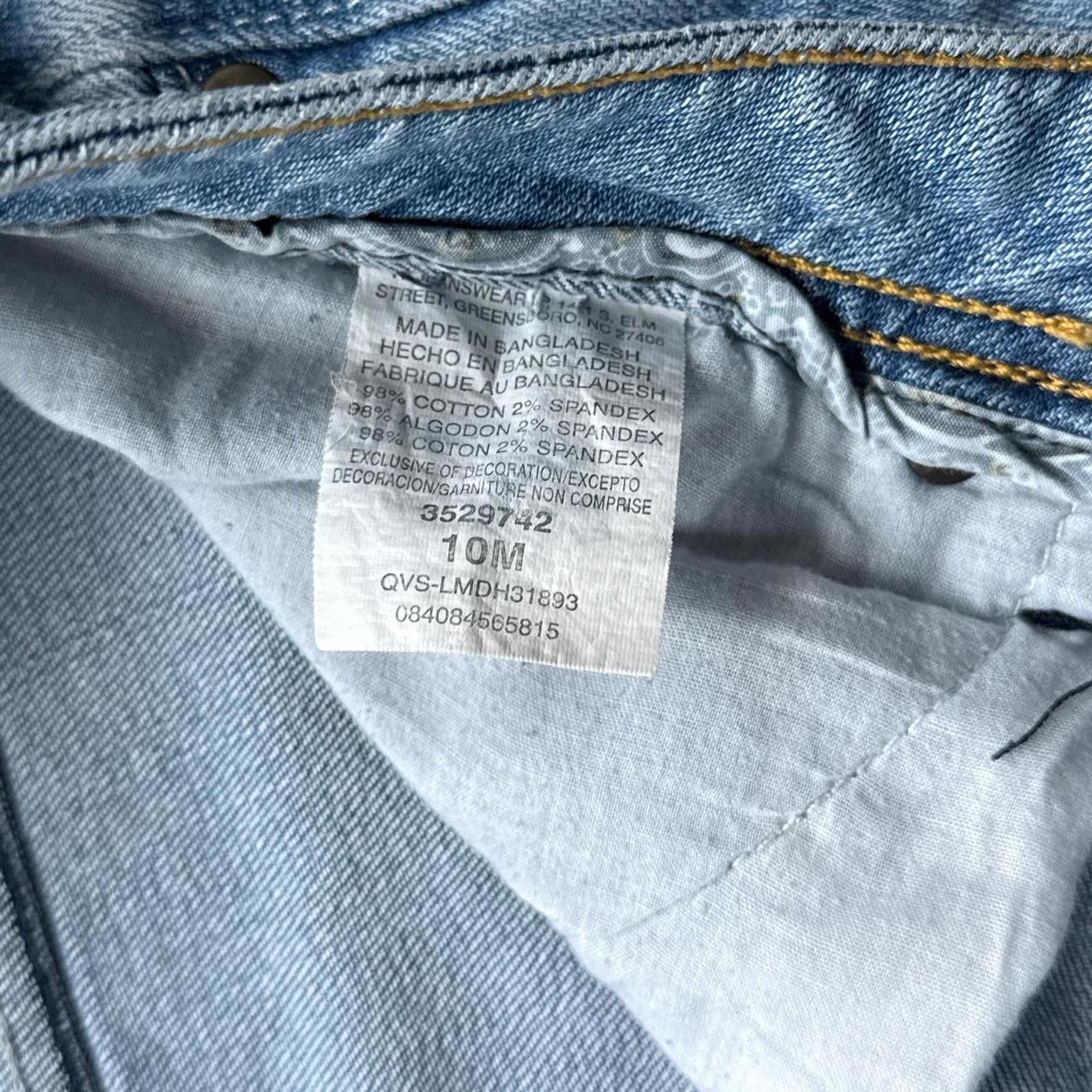 Lee Light Wash Vintage Denim Bootcut Jeans With Relaxed Fit Size 32" / US 10 / IT 46 - 6 Thumbnail