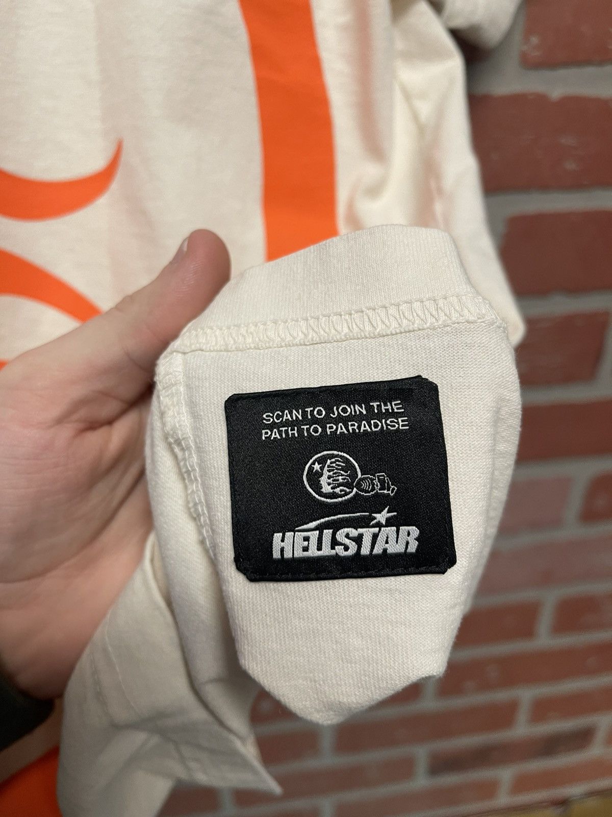 HELLSTAR Size XS - Hellstar Classic Tee Shirt Orange Print Size US XS / EU 42 / 0 - 9 Thumbnail