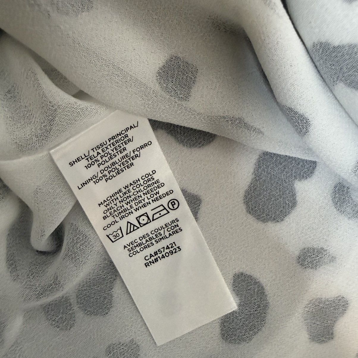Loft LOFT Black and White Leopard Print Camisole Size S / US 4 / IT 40 - 5 Thumbnail