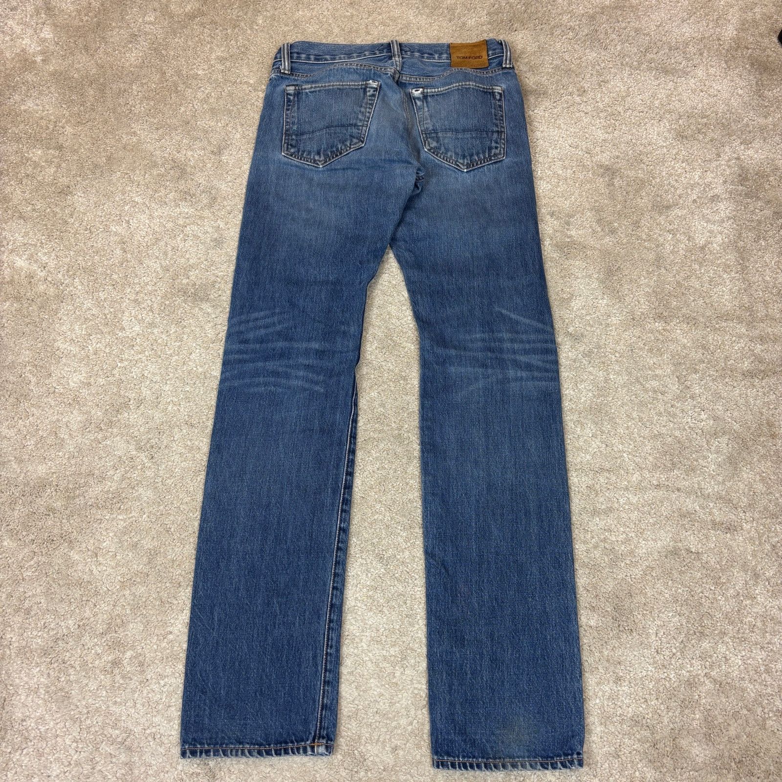 Tom Ford Tom Ford Straight Selvedge Jeans Men's 28x33 Quiet Luxury Size US 28 / EU 44 - 4 Thumbnail