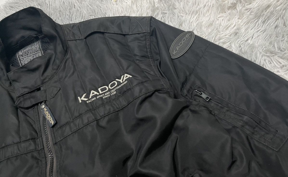 Kadoya 2000s K’S LEATHER BY KADOYA BIKER JACKET RARE Size US L / EU 52-54 / 3 - 5 Thumbnail