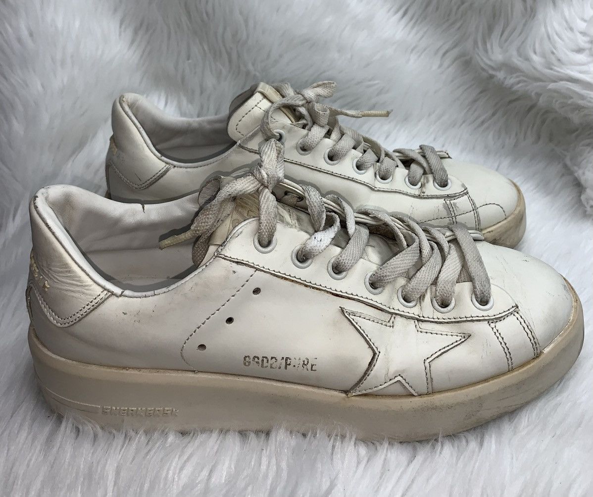 Golden Goose Golden Goose Pure Star Leather Sneakers Size US 6 / IT 36 - 4 Thumbnail