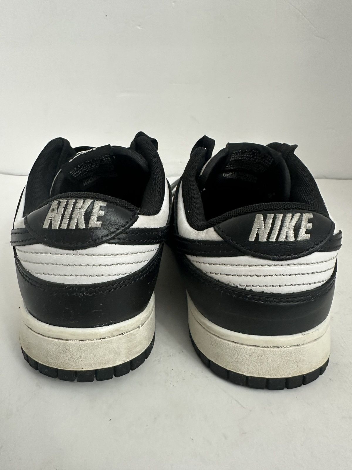 Nike Nike Dunk Low Retro Black White Colorblock Size US 9 / EU 42 - 6 Thumbnail