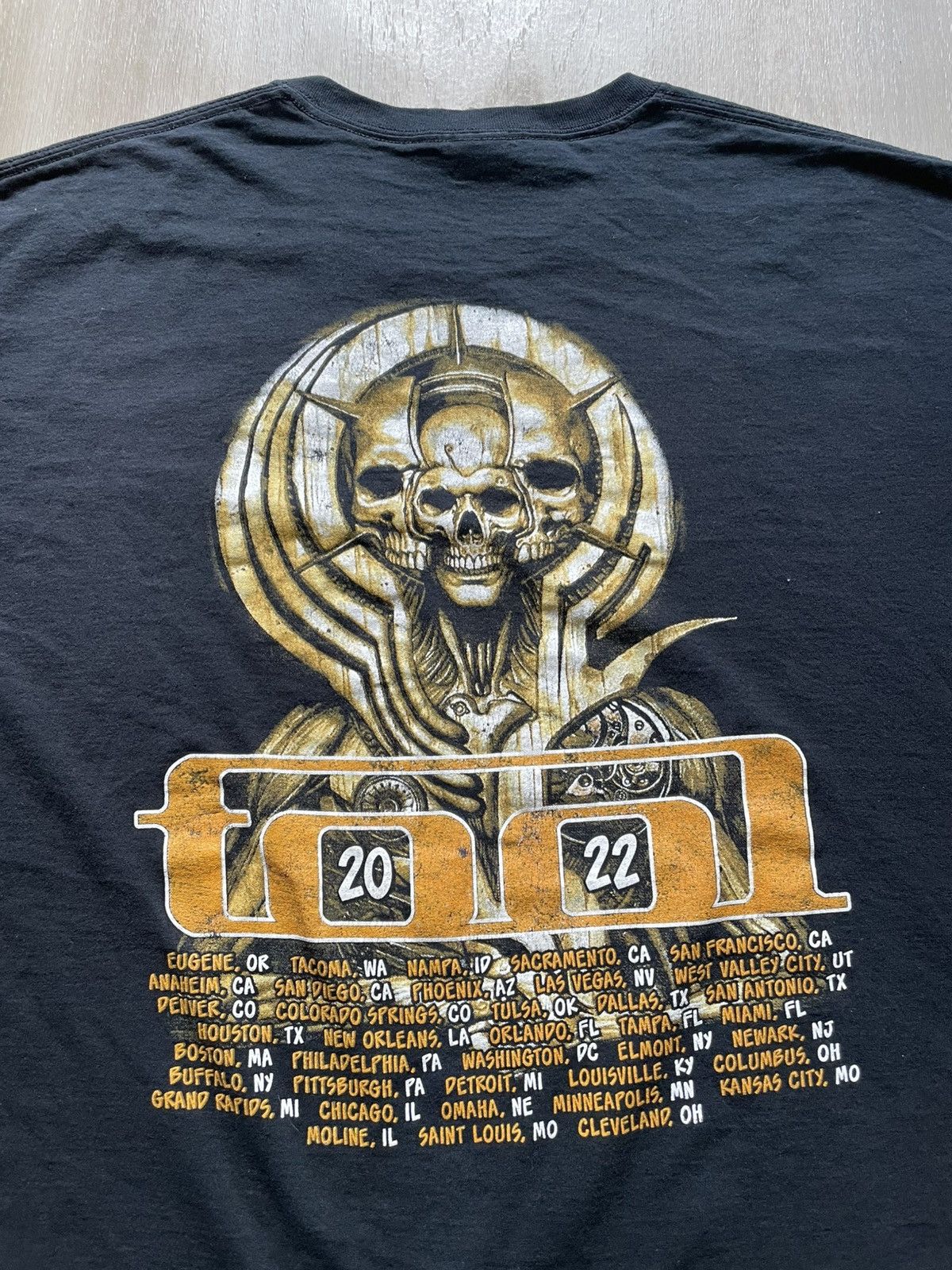 Band Tees Tool US Tour 2022 Black Concert Shirt Sz 2XL Size US XXL / EU 58 / 5 - 1 Thumbnail