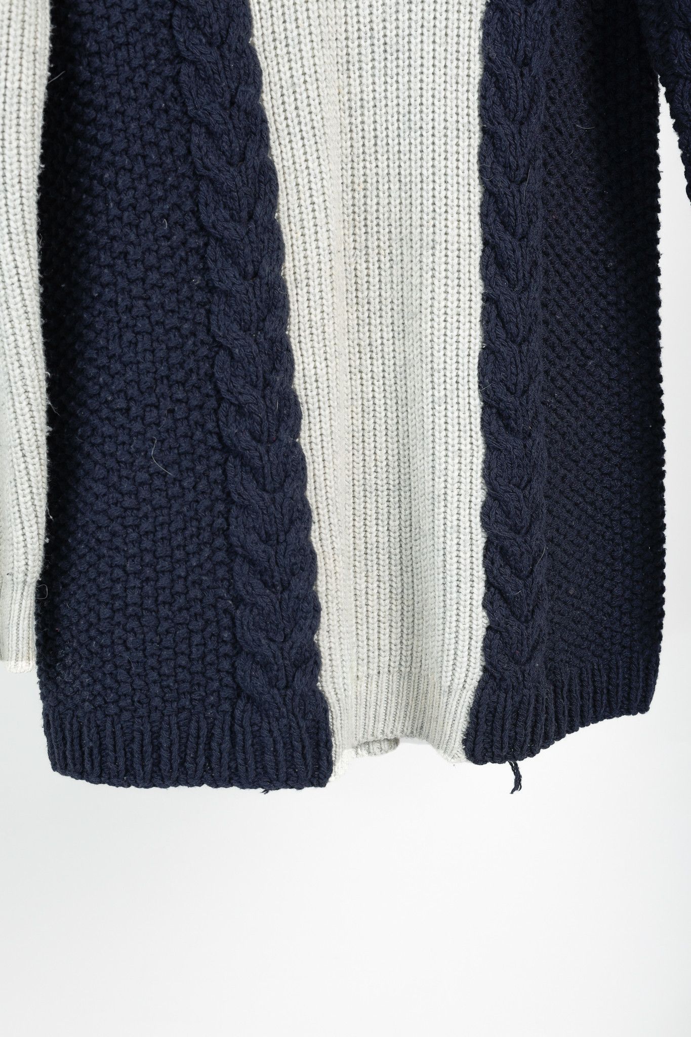 3.1 Phillip Lim 3.1 Phillip Lim AW/12 Runway Cable-Knit Cutout Sweater Size M / US 6-8 / IT 42-44 - 8 Thumbnail