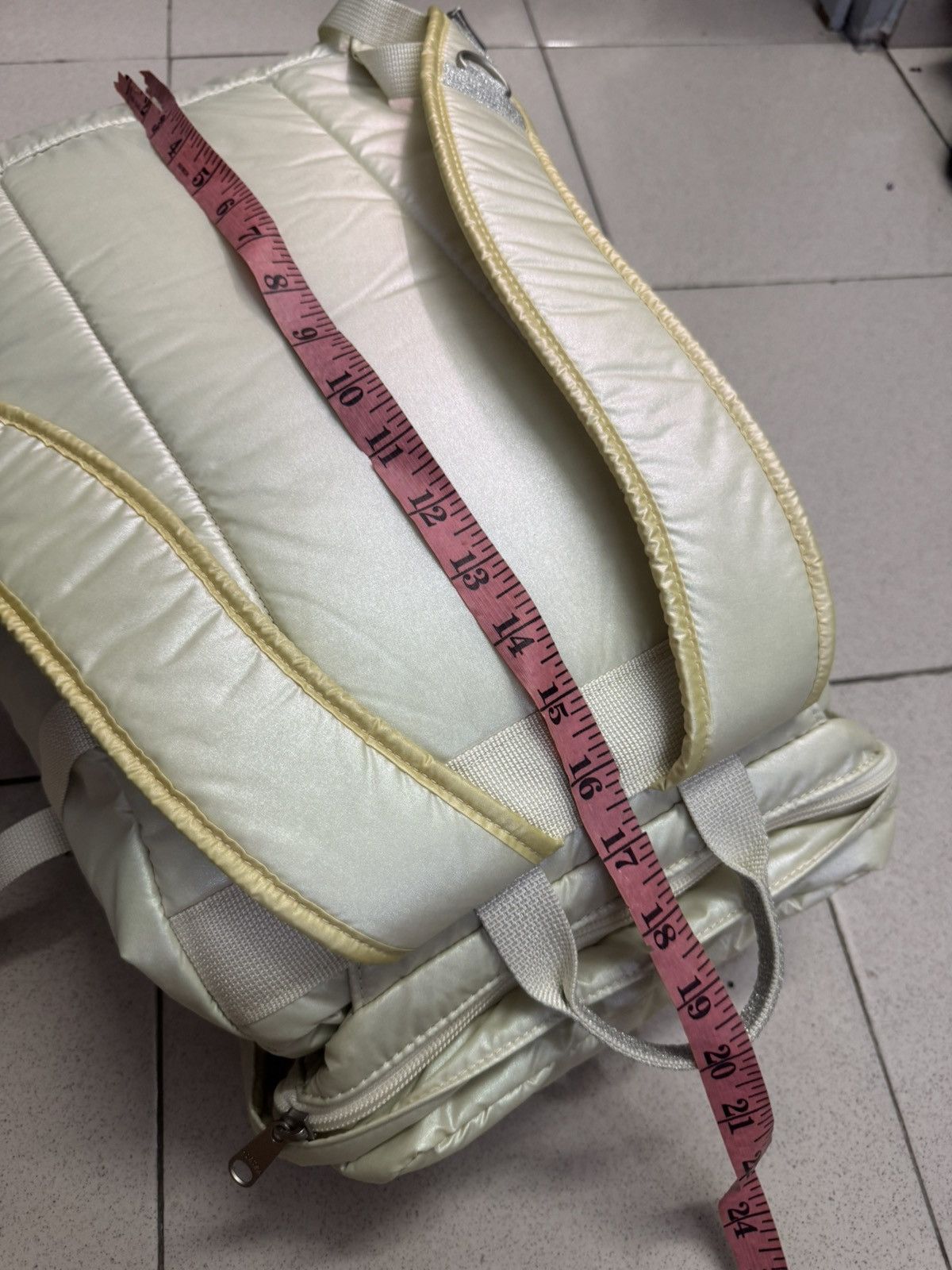 Porter PORTER GIRL SHOOTING STAR WHITE PEARL BAGPACK Size ONE SIZE - 8 Thumbnail