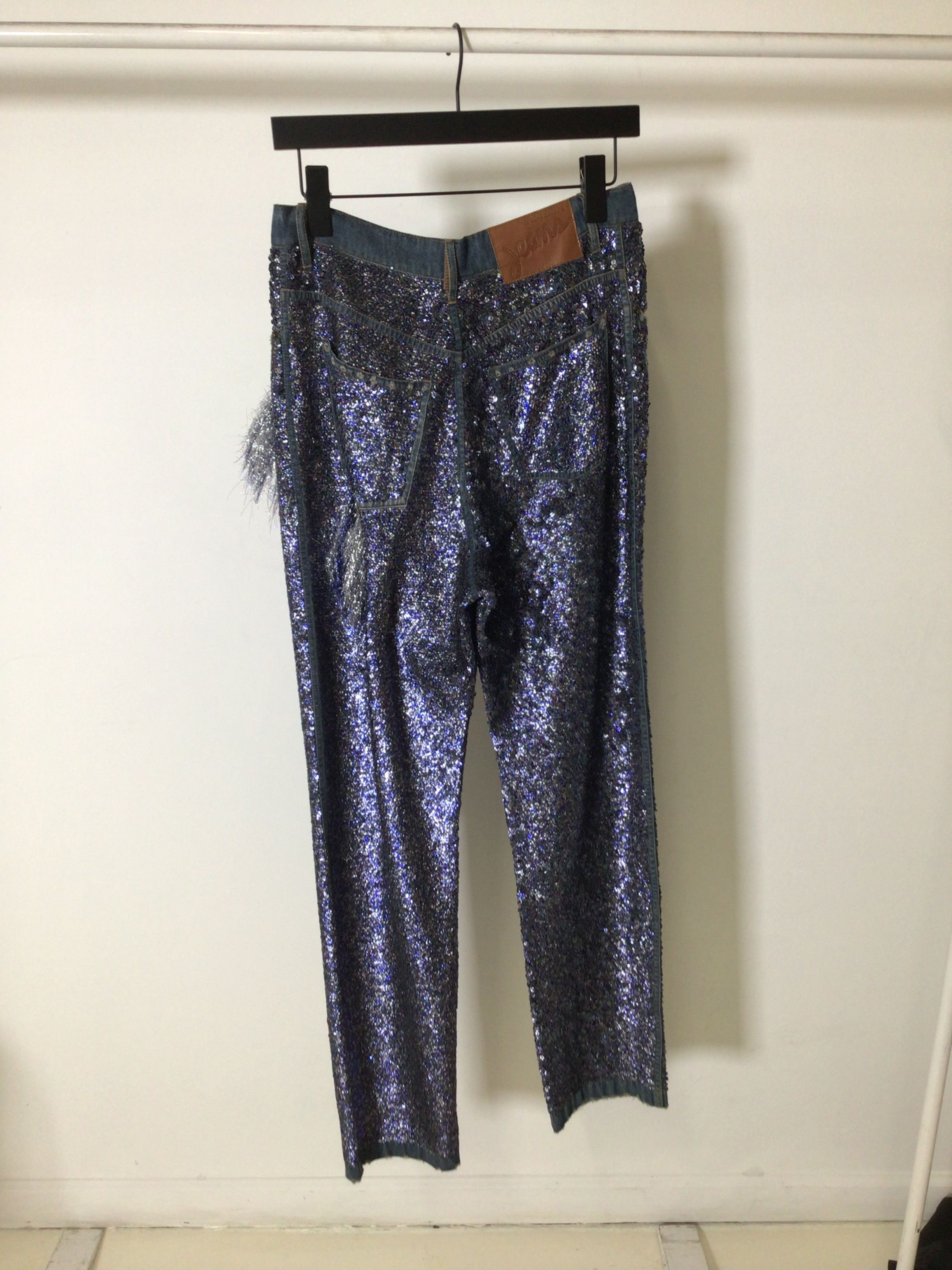 ASHISH Ashish Blue Jeans Size S Size 30" / US 8 / IT 44 - 2 Thumbnail