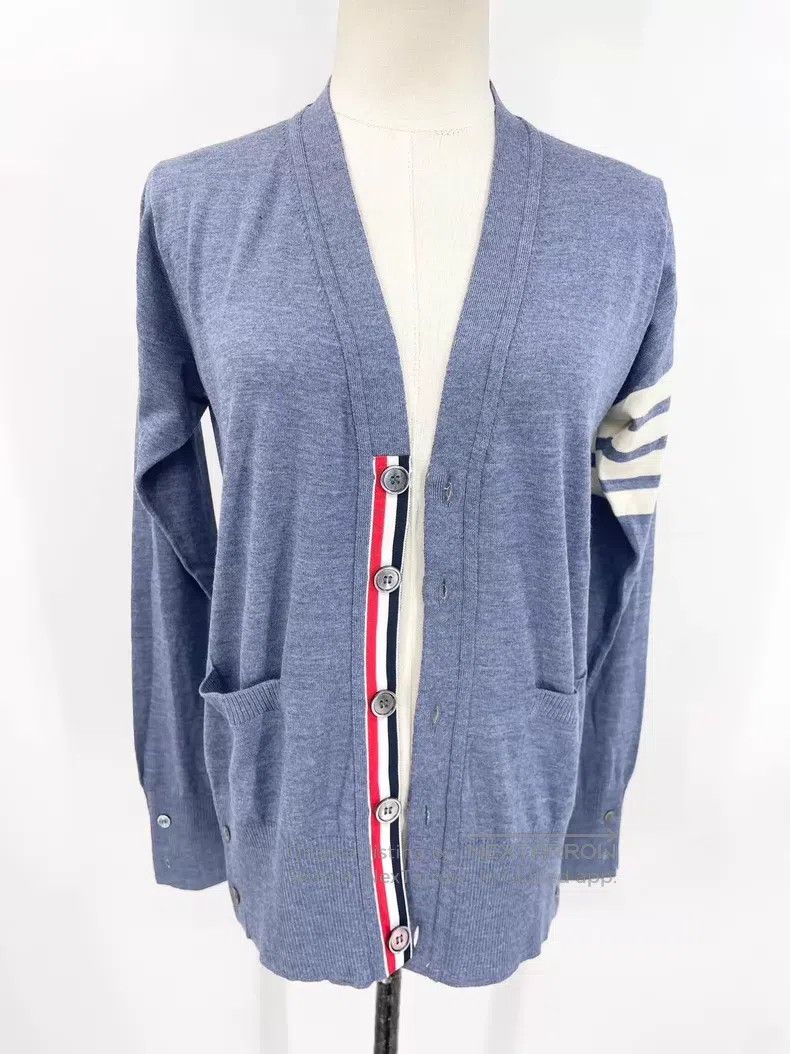 Thom Browne Thom Browne Wool Cardigan Jacket Size US XS / EU 42 / 0 - 8 Thumbnail