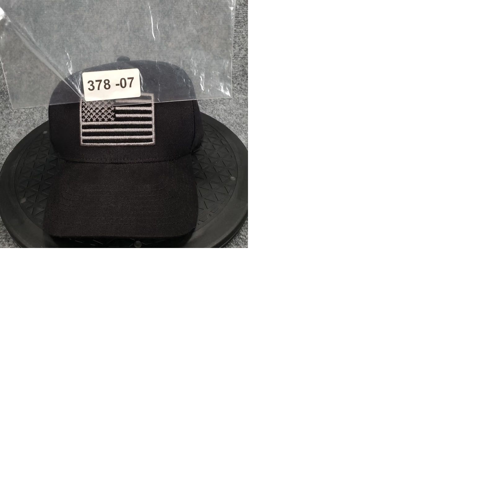 Vintage Rapdom Hat Mens One Size Black Operator Cap USA Embroidered Tactical Outdoor Snapback Adjustable Baseball Hat Size ONE SIZE - 9 Thumbnail