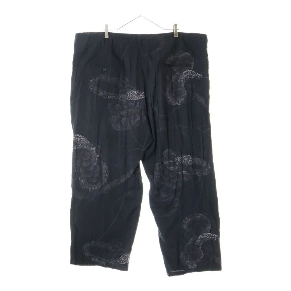 Yohji Yamamoto Yohji Yamamoto // 19AW Printed Rayon Wide Pants Size US 44 / EU 60 - 2 Thumbnail