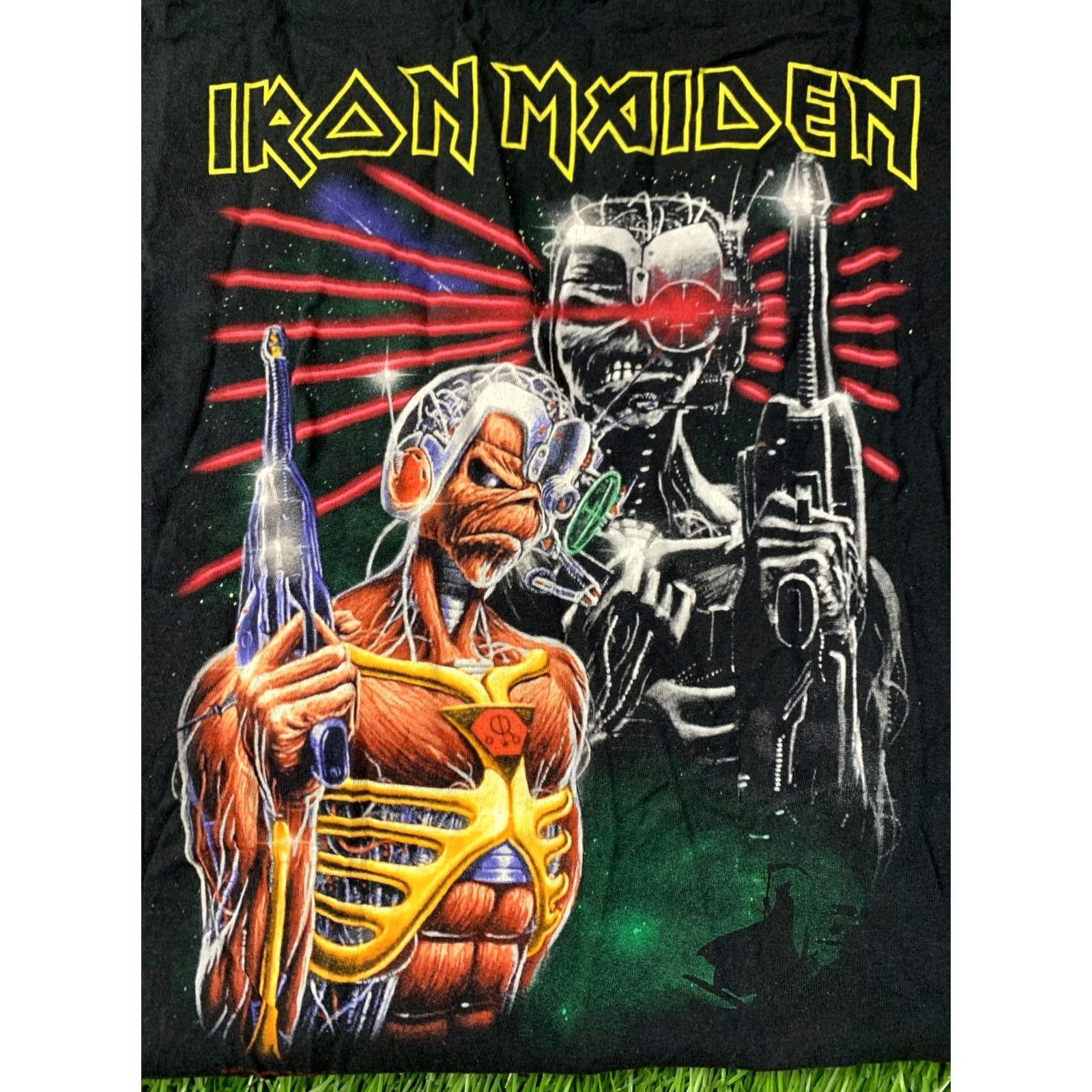Gildan IRON MAIDEN SOMEWHERE IN TIME 2017 SHIRT JERSEY TEE GILDAN ORIGINAL SIZE S SMALL BLACK MEN SHIRT Somewhete Size US S / EU 44-46 / 1 - 3 Thumbnail