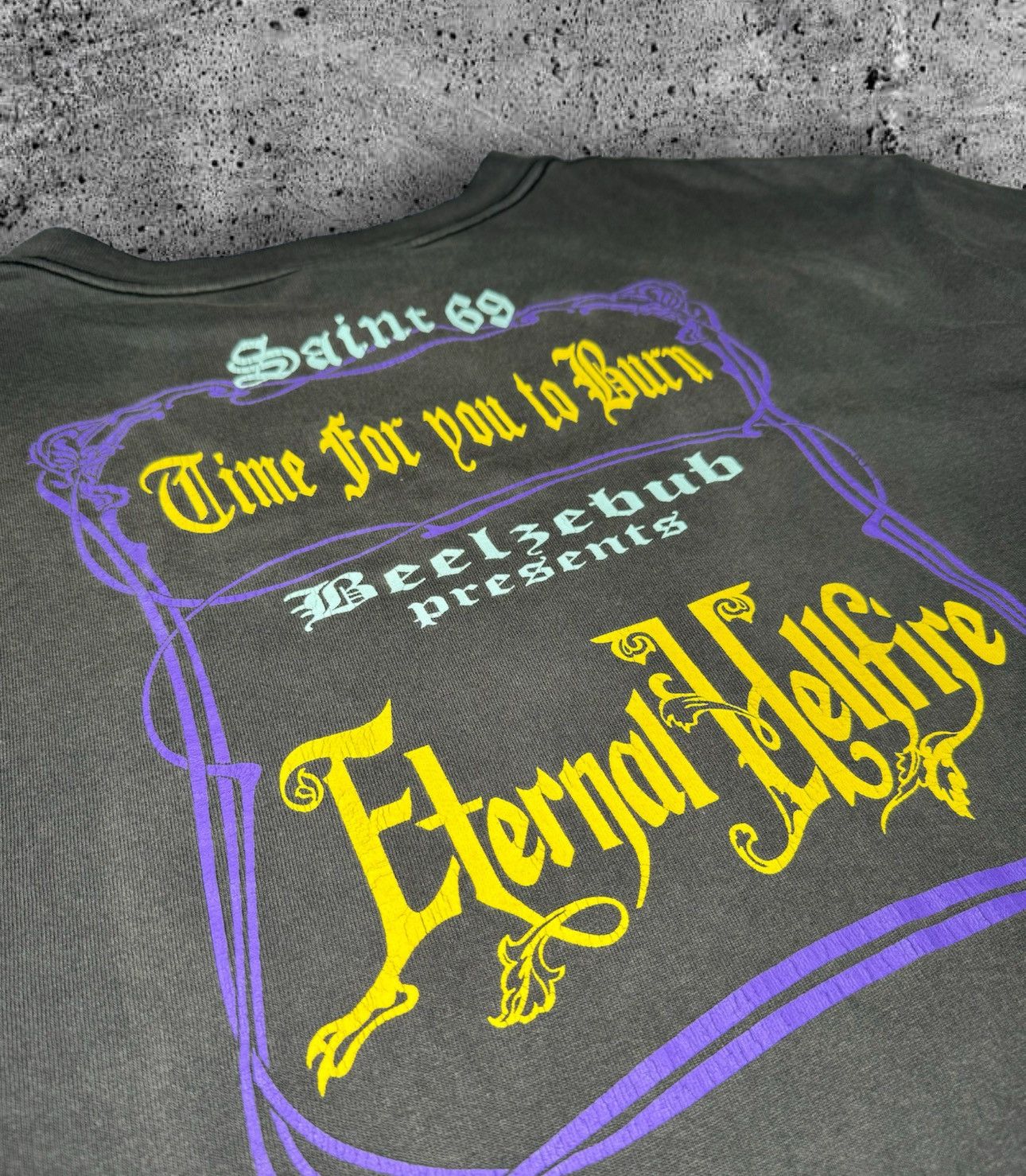 Saint Michael SAINT MICHAEL “SS23 ETERNAL HELLFIRE T-SHIRT” Size US XL / EU 56 / 4 - 8 Thumbnail