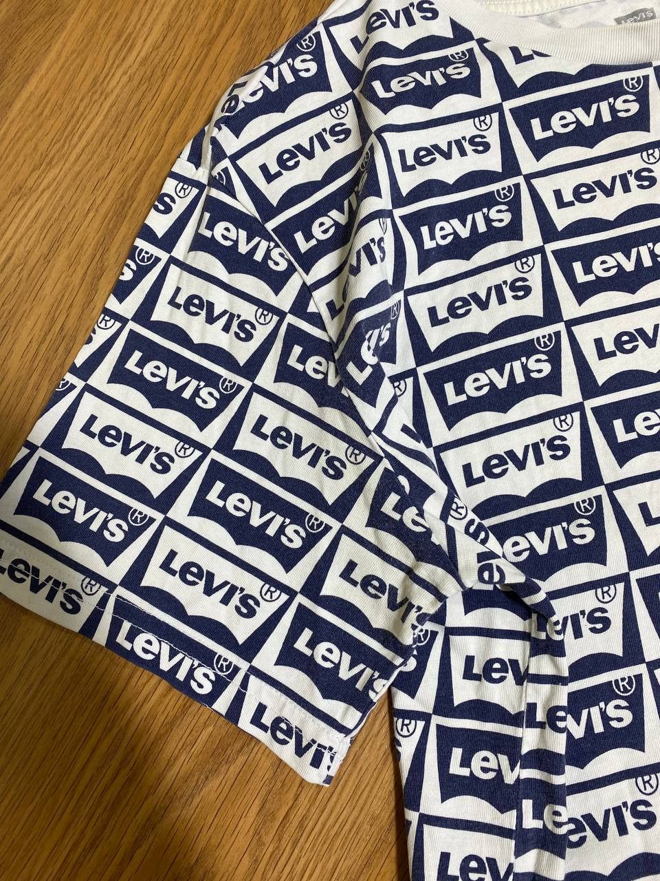 Levi's × Levi's Vintage Clothing Rare! Vintage 1980’s Levis Boxy T Shirt Size US M / EU 48-50 / 2 - 12 Thumbnail