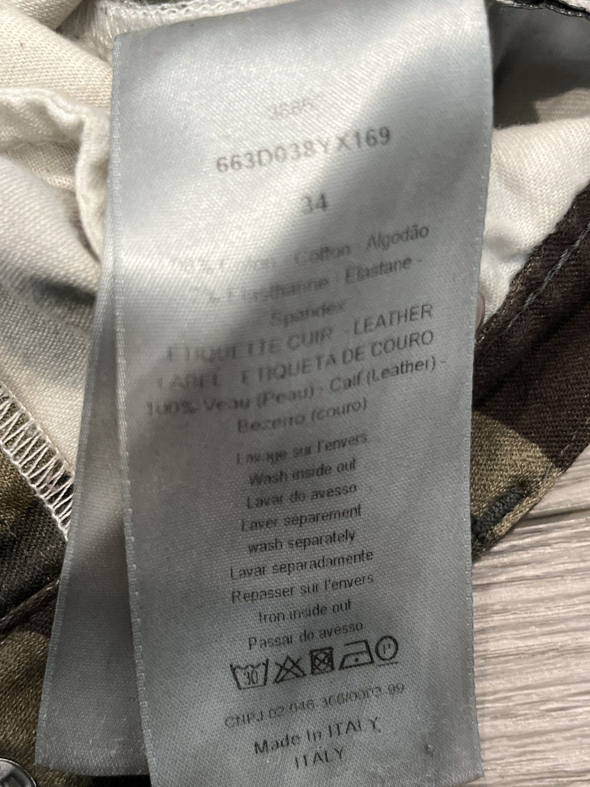 Dior Mens 34 Camo Dior Pants Size US 34 / EU 50 - 5 Thumbnail