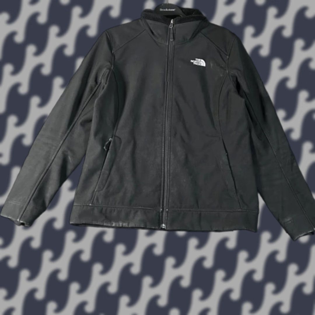 The North Face The North Face Apex Bionic Softshell Jacket Womens M Black Fleece Lined Zip Pockets All Seasons Windproof Logo Size M / US 6-8 / IT 42-44 - 1 Thumbnail