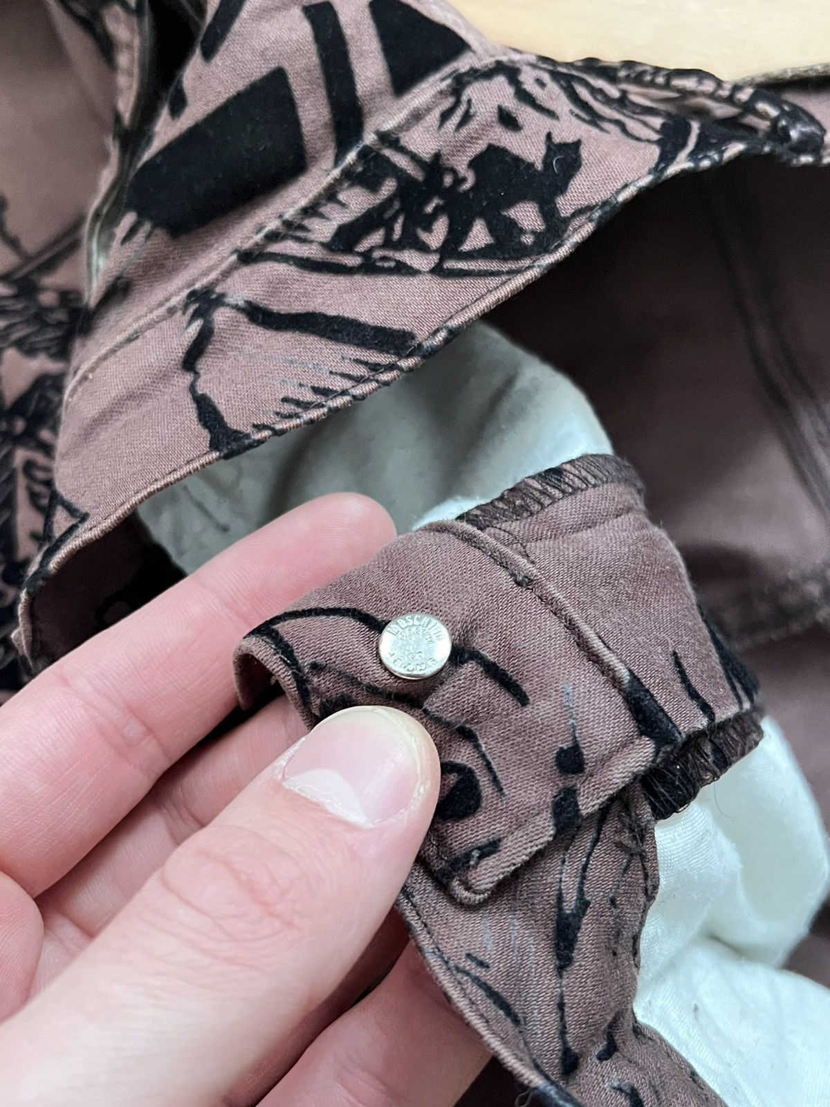 Moschino Moschino viking jeans Size 29" - 5 Thumbnail