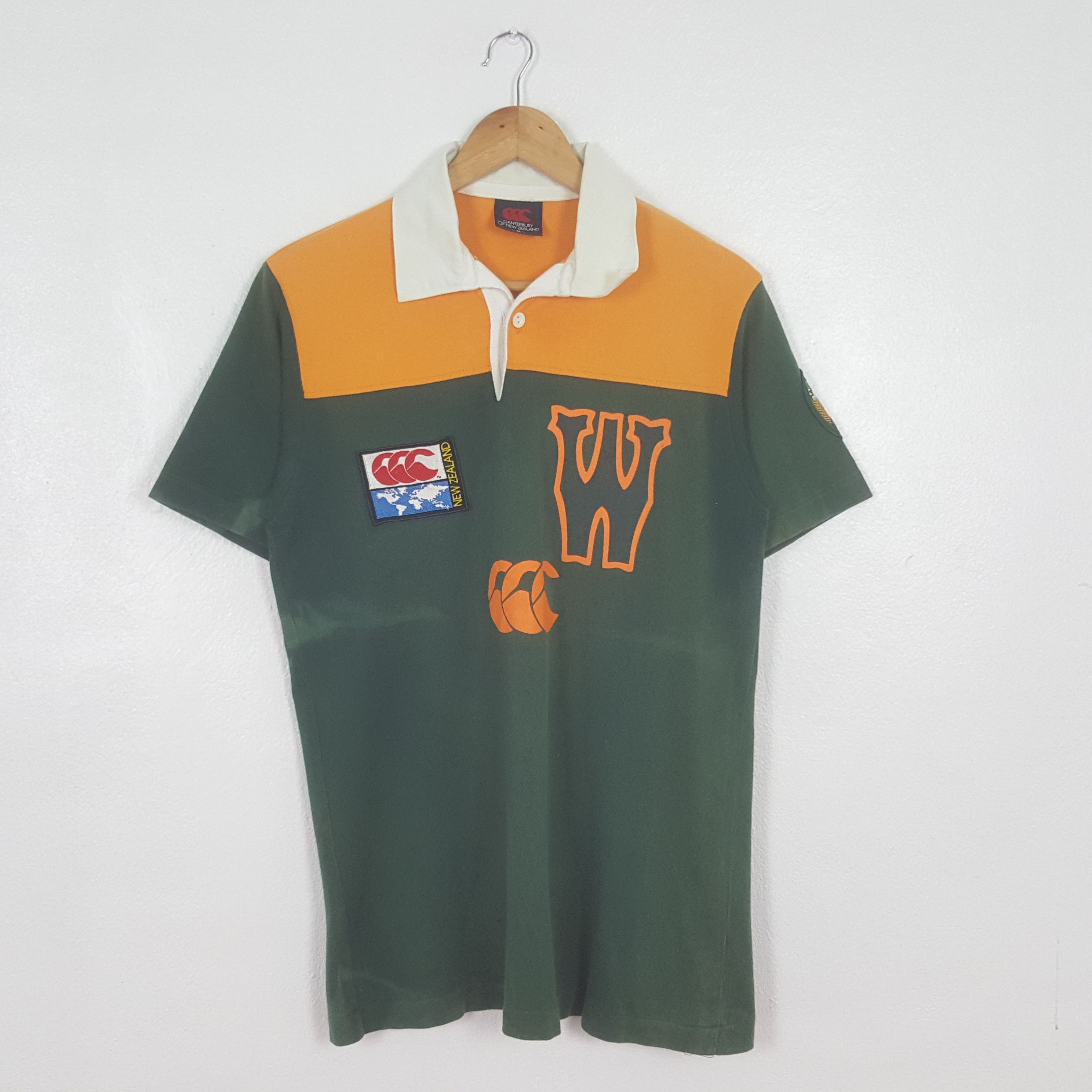 Vintage Canterbury of New Zealand Rugby Polo Shirt C319N69