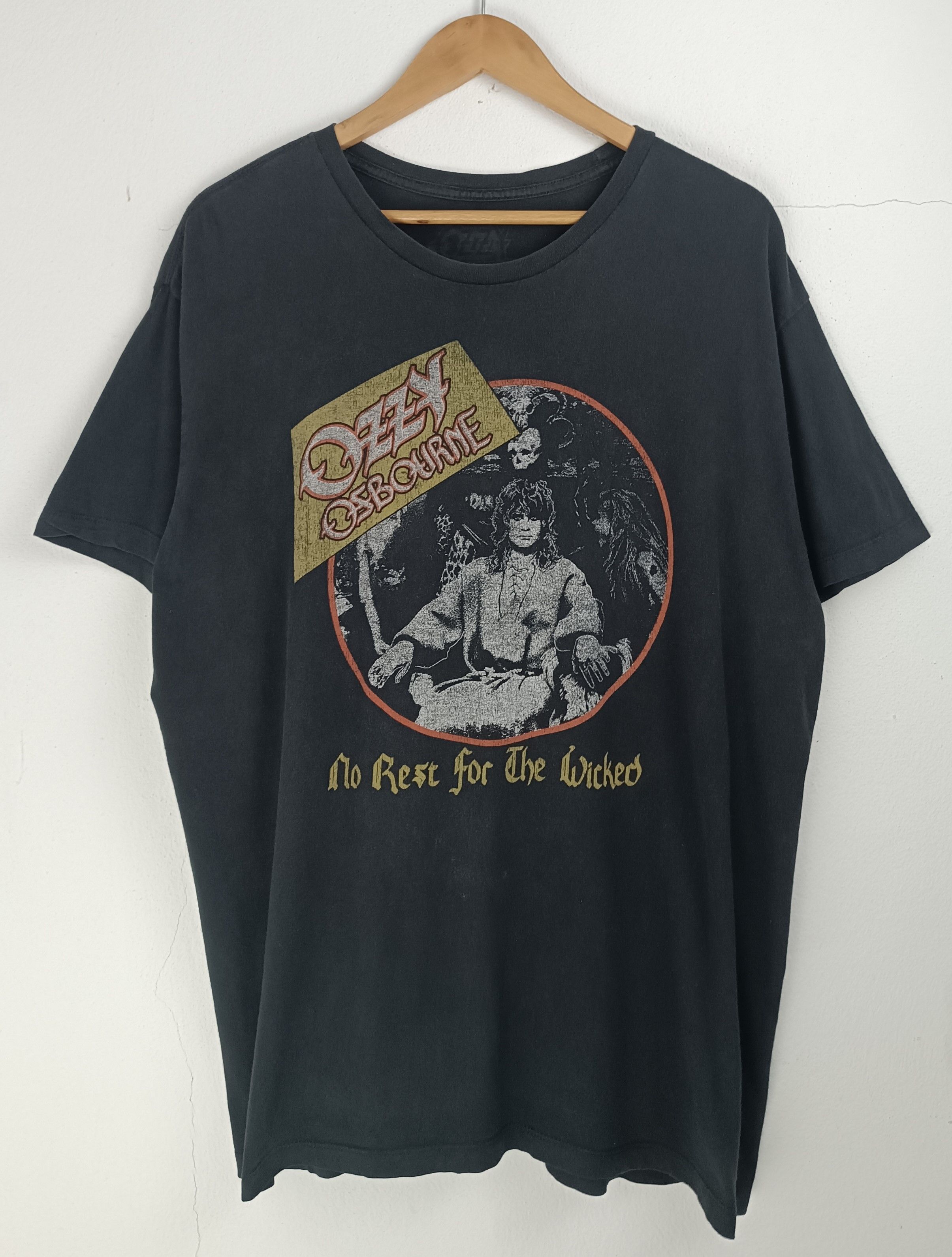Vintage VINTAGE OZZY OSBOURNE BLACK SABBATH FADED TEE KISS DIO Size US XL / EU 56 / 4 - 3 Thumbnail