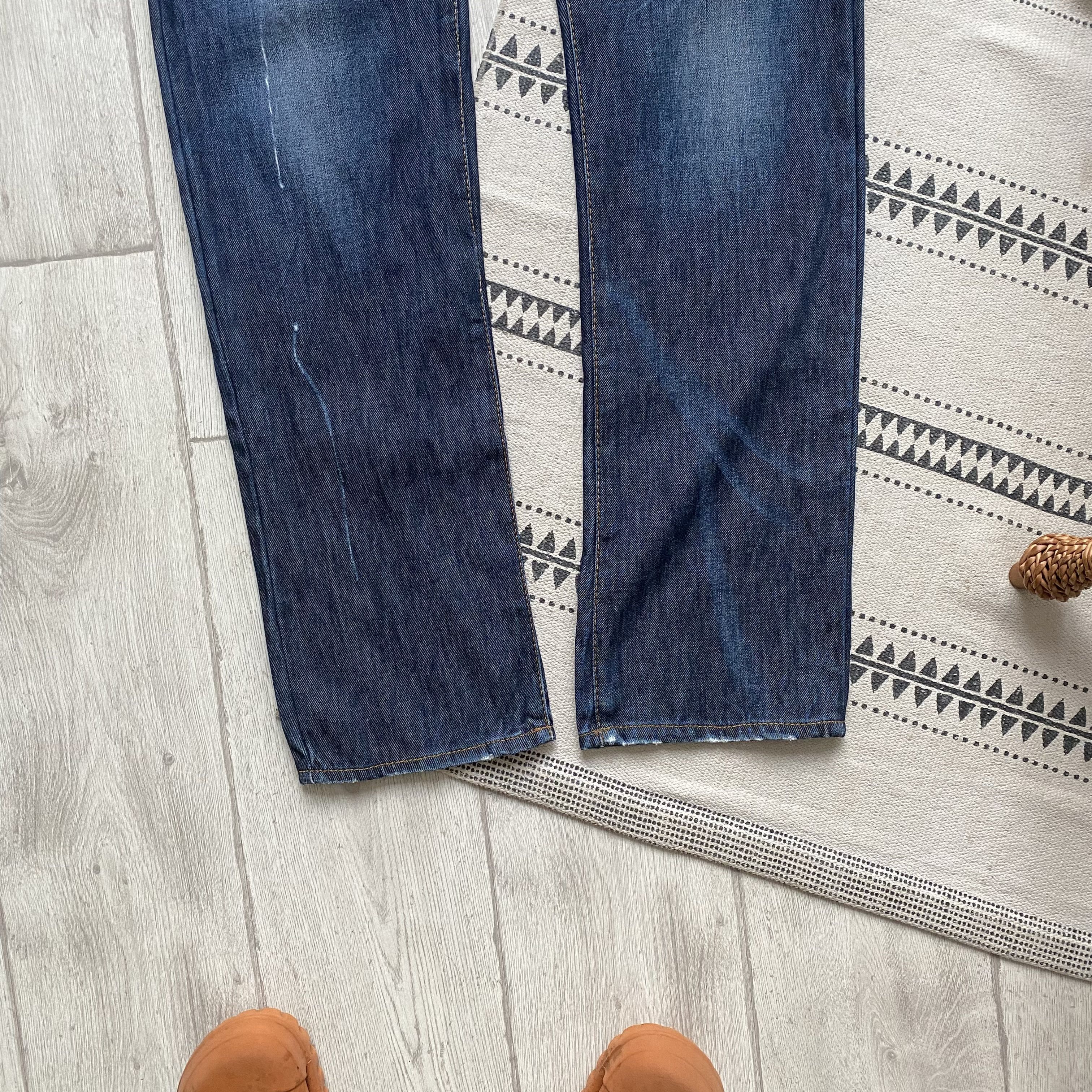 Just Cavalli Luxury RARE Just Cavali Denim distressed jeans Size US 32 / EU 48 - 3 Thumbnail