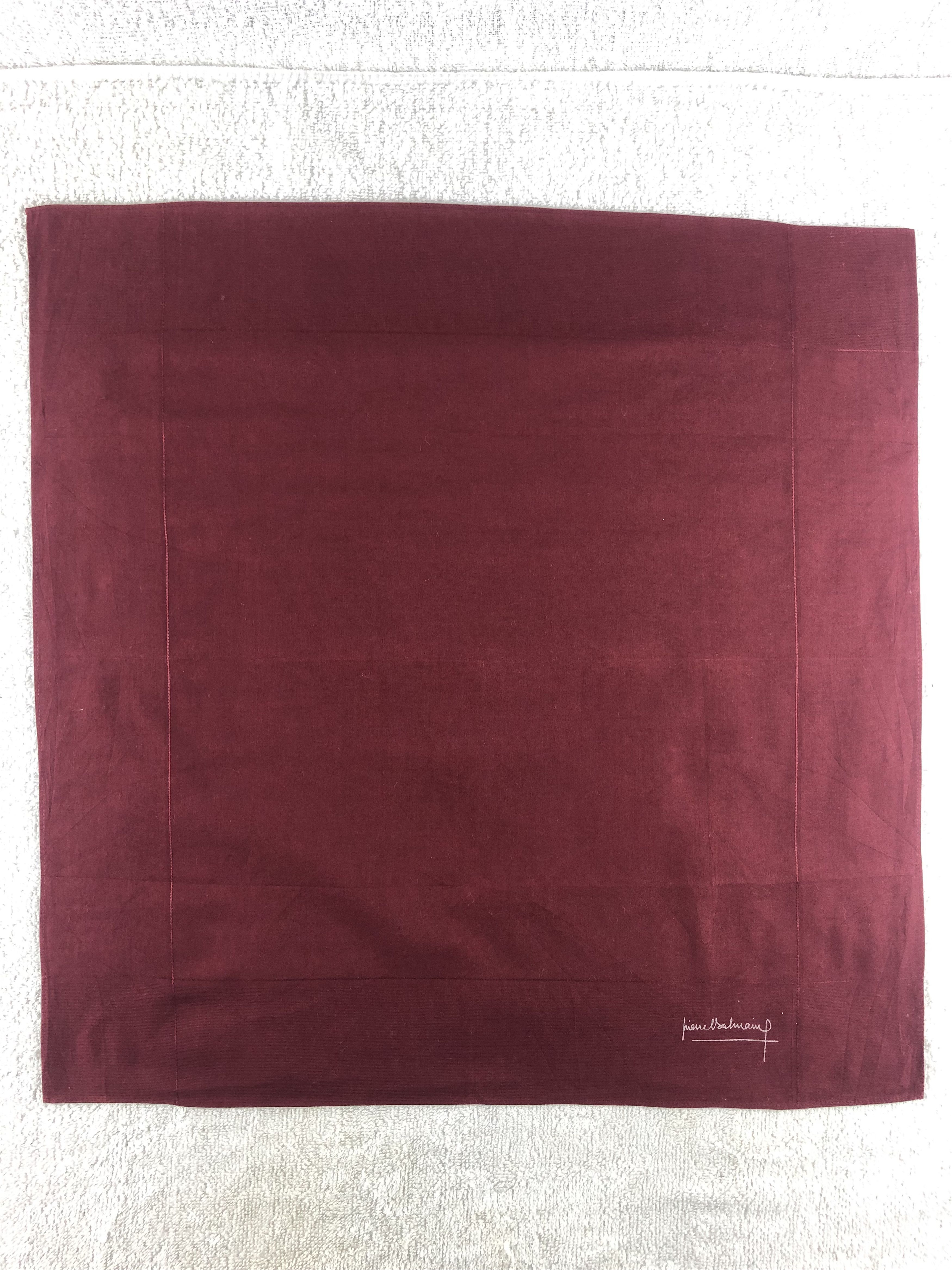 Pierre Balmain × Vintage Pierre Balmain Handkerchief / Bandana / Neckerchief Size ONE SIZE - 3 Thumbnail