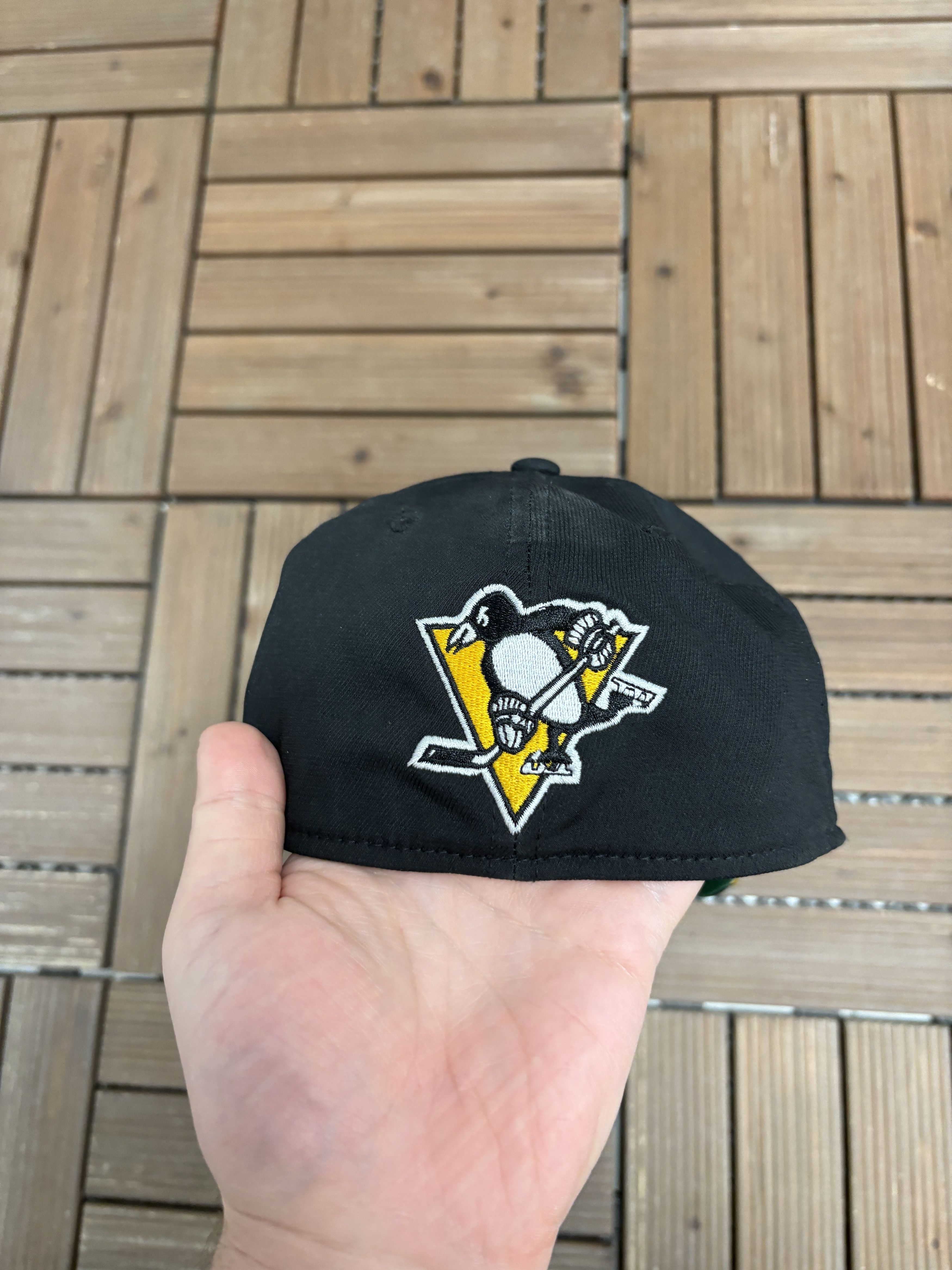 Ccm Pittsburgh Penguins CCM Vintage Black Hat Cap S/M Size ONE SIZE - 5 Thumbnail