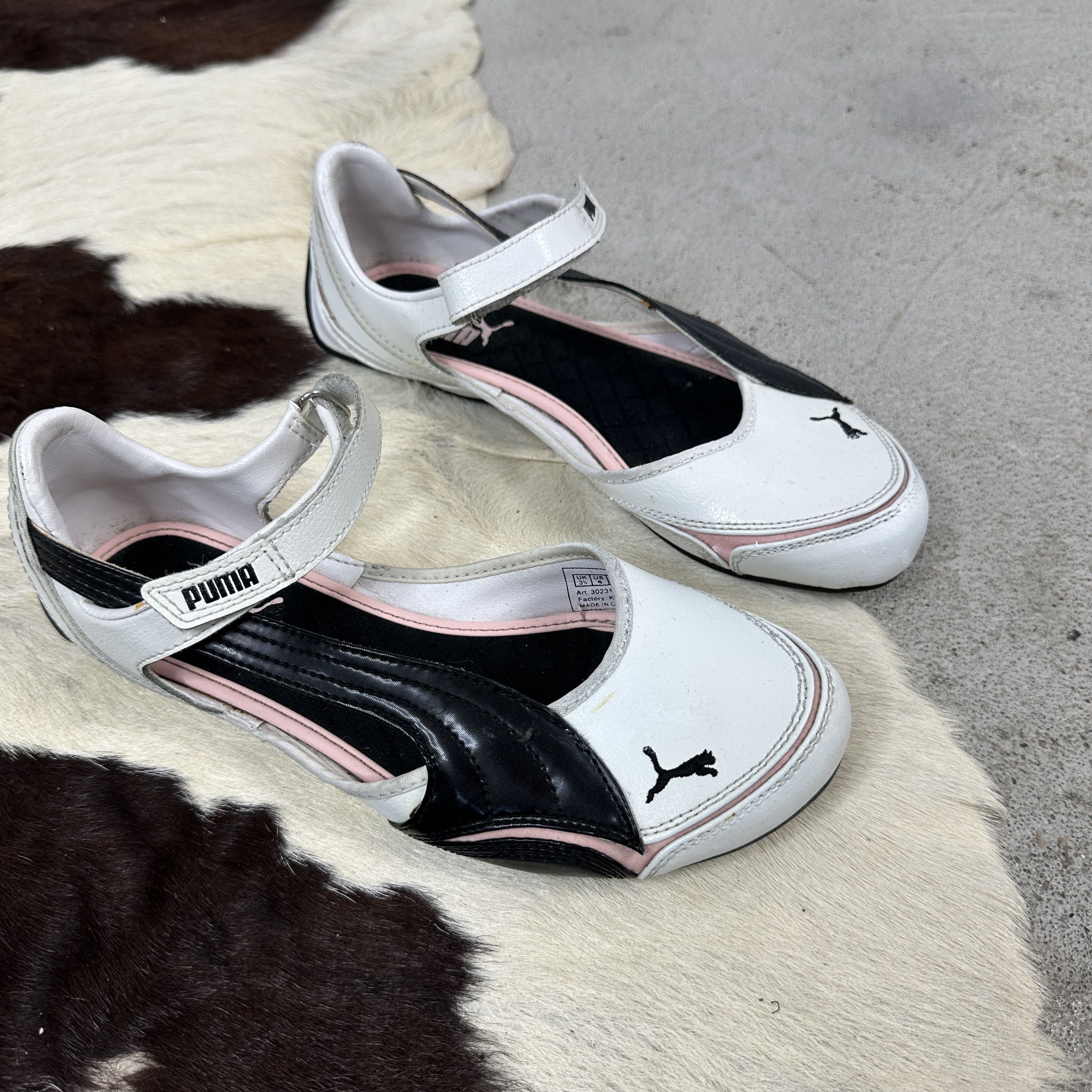 Puma × Vintage Vintage Sportswear Speed Princess Cut Out Puma Ballet Flats Size US 6 / IT 36 - 2 Thumbnail