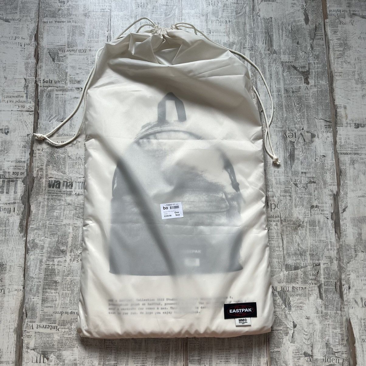 Eastpak × Maison Margiela Eastpak x Maison Margiela bagpack Size ONE SIZE - 8 Thumbnail