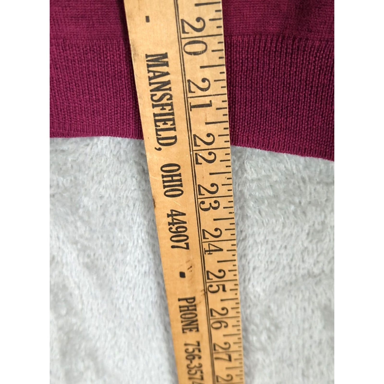 Brooks Brothers Brooks Brothers Merino Wool Cardigan Sweater XS Plum Button Front Classic Women's Size XS / US 0-2 / IT 36-38 - 6 Thumbnail