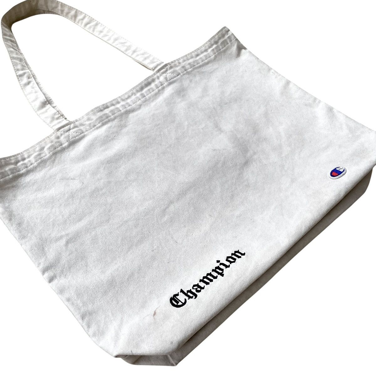 Champion Champion Products Japan Small Logo Canvas Tote Bag Size ONE SIZE - 4 Thumbnail