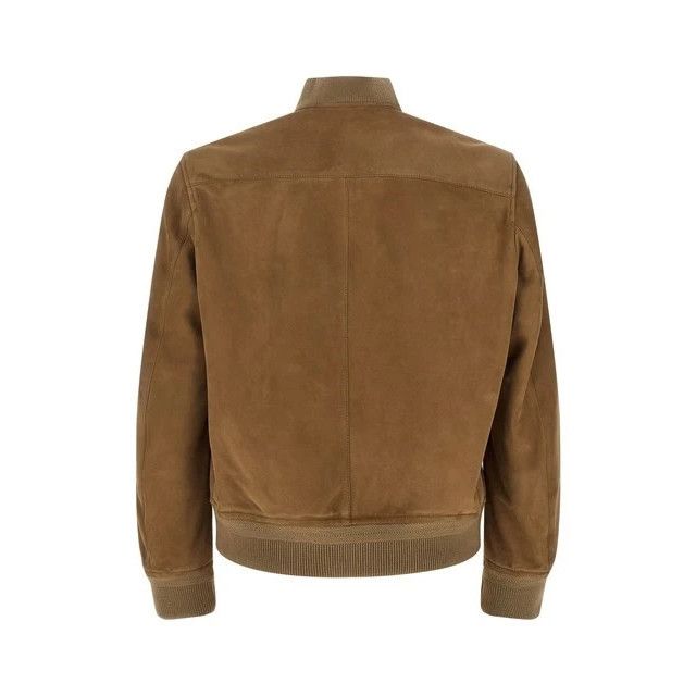 Tom Ford TOM FORD Brown Suede Bomber Jacket New & Authentic (Men's si Size US L / EU 52-54 / 3 - 2 Thumbnail
