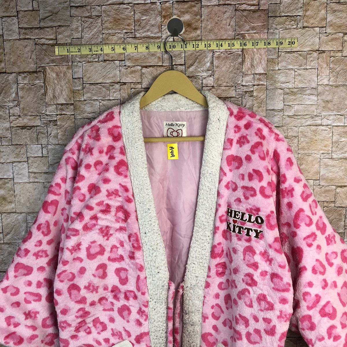 Cartoon Network DL Hello Kitty Pink Kimono sleepwear cardigan vintage #A409 Size XL / US 12-14 / IT 48-50 - 2 Thumbnail