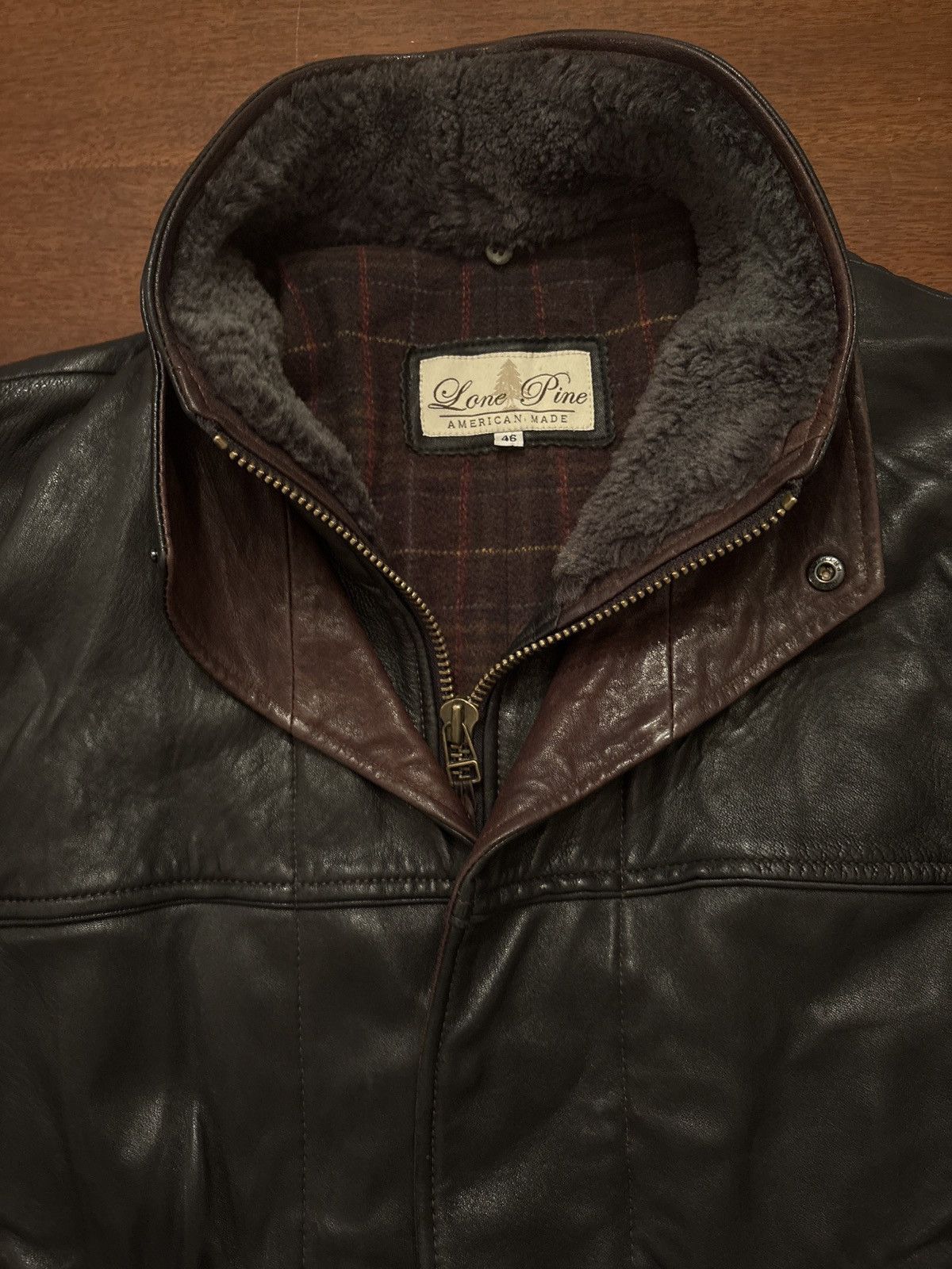Other LONE PINE 'HIKER' LEATHER JACKET Size US XL / EU 56 / 4 - 2 Thumbnail
