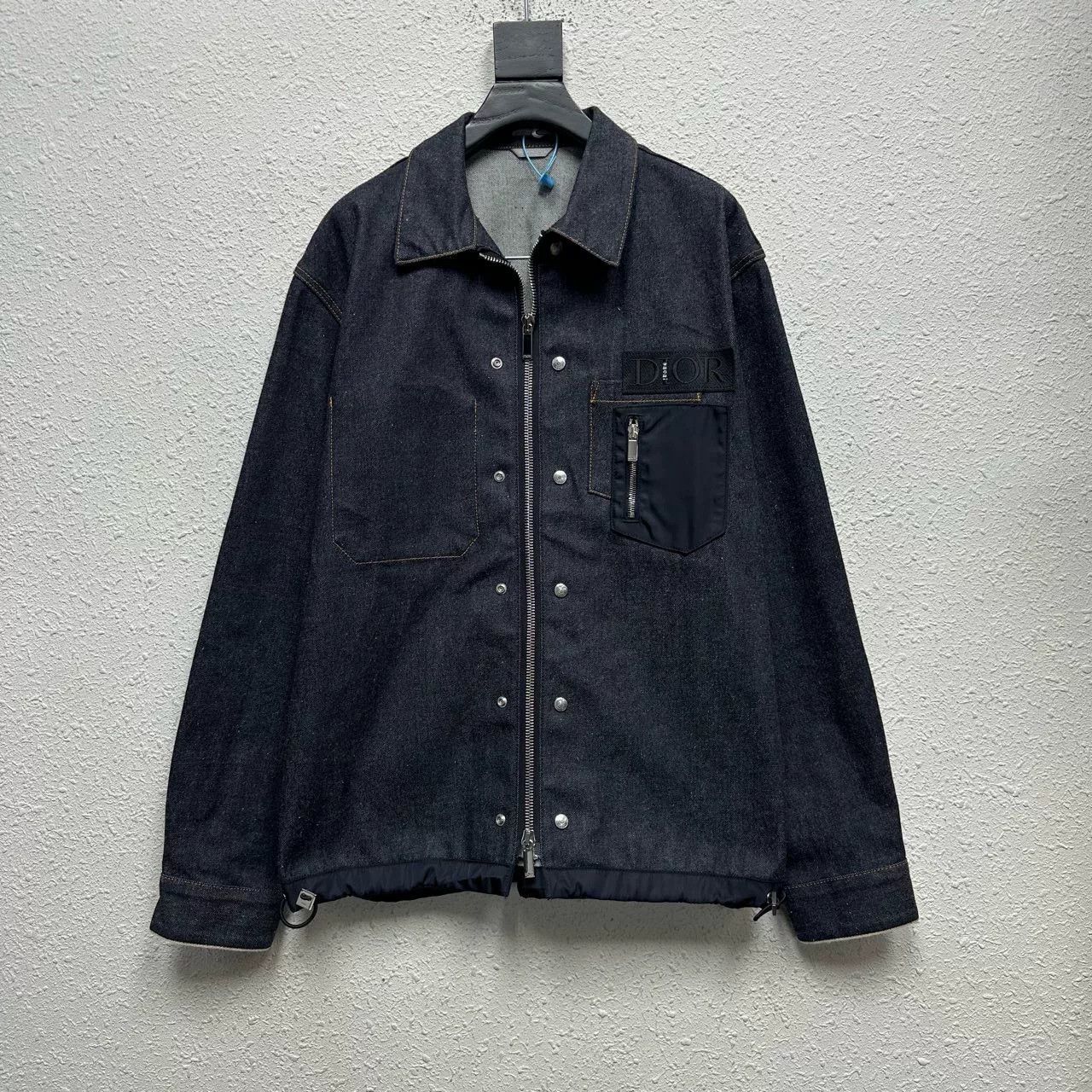 Sacai DIOR x sacai Collaboration Denim Jacket Size US L / EU 52-54 / 3 - 1 Thumbnail
