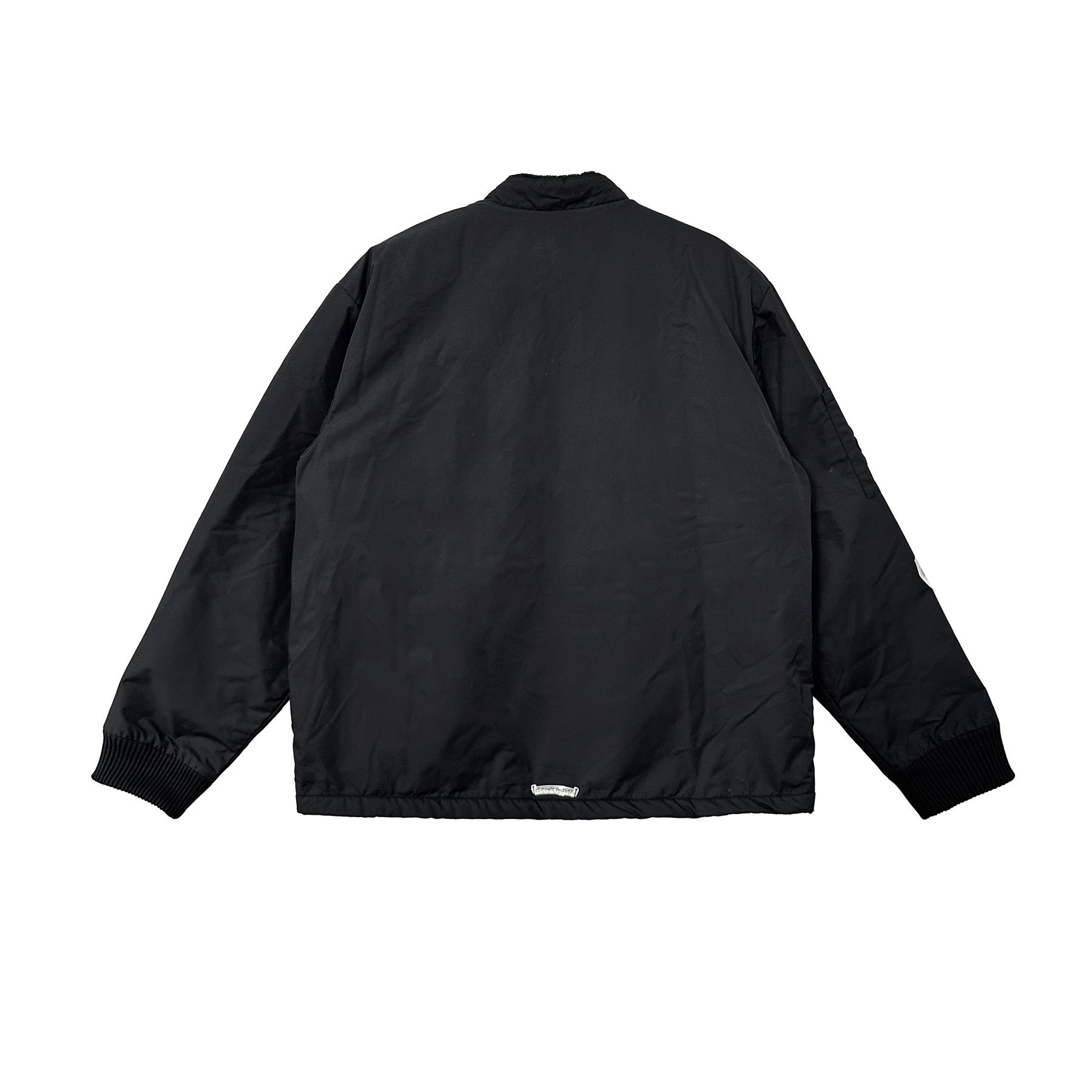 Chrome Hearts Chrome Hearts Faux Fur Lined Triple Cross Patch Jacket Size US M / EU 48-50 / 2 - 2 Thumbnail