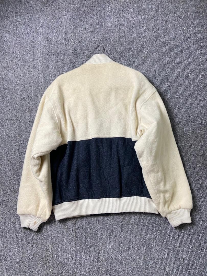Japanese Brand Offroad Club Wool Bomber Jacket (202) Size US S / EU 44-46 / 1 - 2 Thumbnail