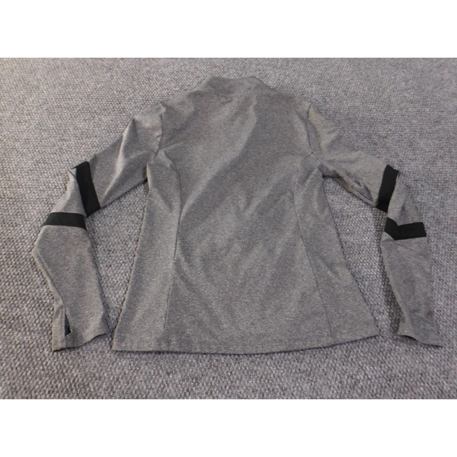 Victoria's Secret Victoria's Secret PINK Sweatshirt Regular M Gray Geometric Logo Pullover Mock Neck Raglan Style Love Stretch Womens Size M / US 6-8 / IT 42-44 - 6 Thumbnail