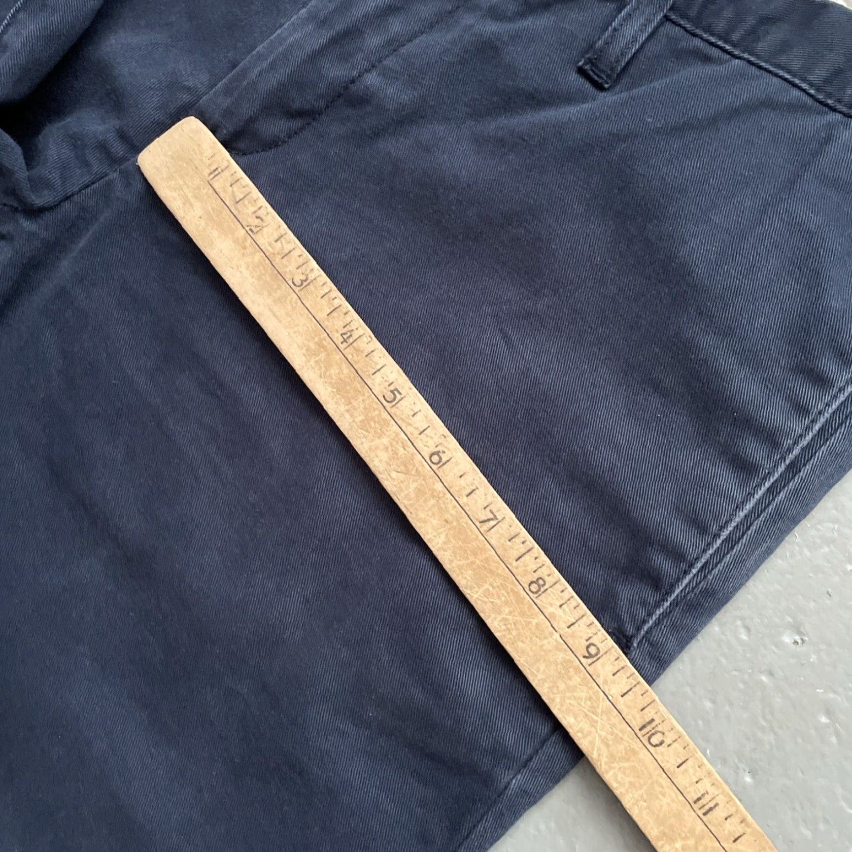 Vintage BALDWIN Kansas City Cotton Chino Work Pants Made In USA 30 Blue Mens Pants Casual Heritage 30 Size US 30 / EU 46 - 6 Thumbnail
