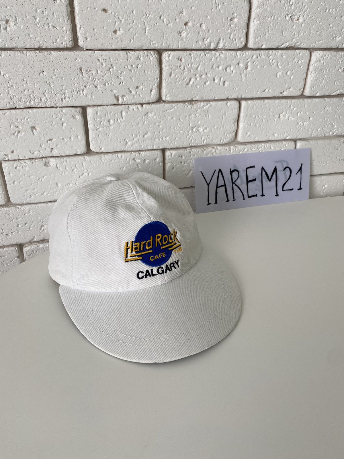 Hard Rock Cafe Hard Rock Cafe Calgary vintage cap hat Size ONE SIZE - 1 Thumbnail