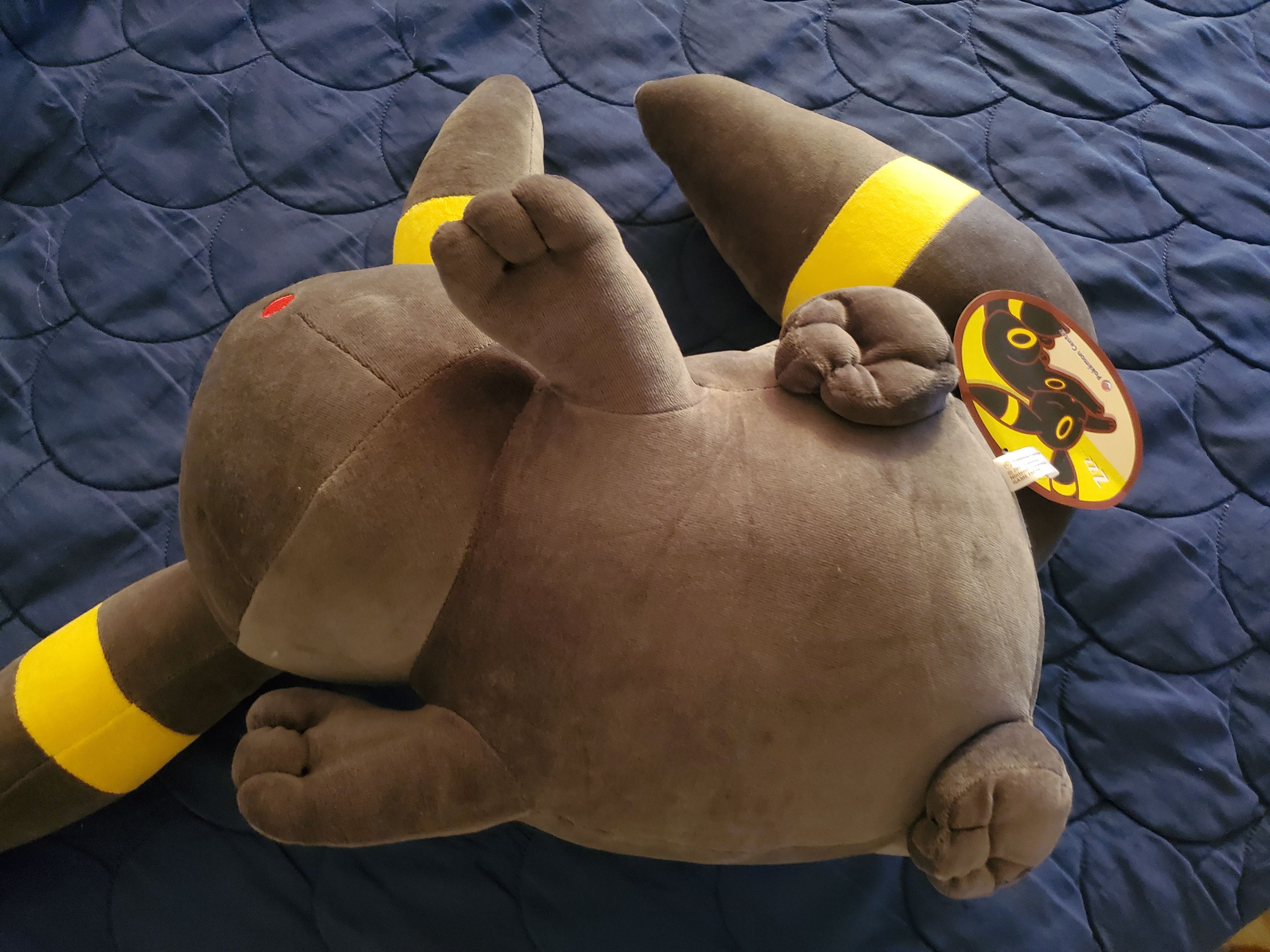 Pokemon Pokemon Center Umbreon Sleeper Plush Eeveelution Authentic Size ONE SIZE - 4 Thumbnail