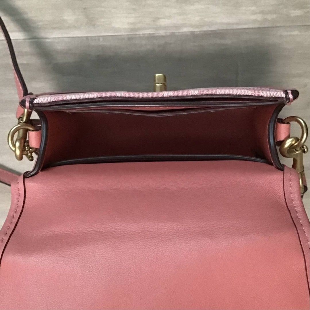 Bape × Coach BAPE × COACH MINI TOP HANDLE SADDLE BAG PINK a bathing ape Size ONE SIZE - 4 Thumbnail