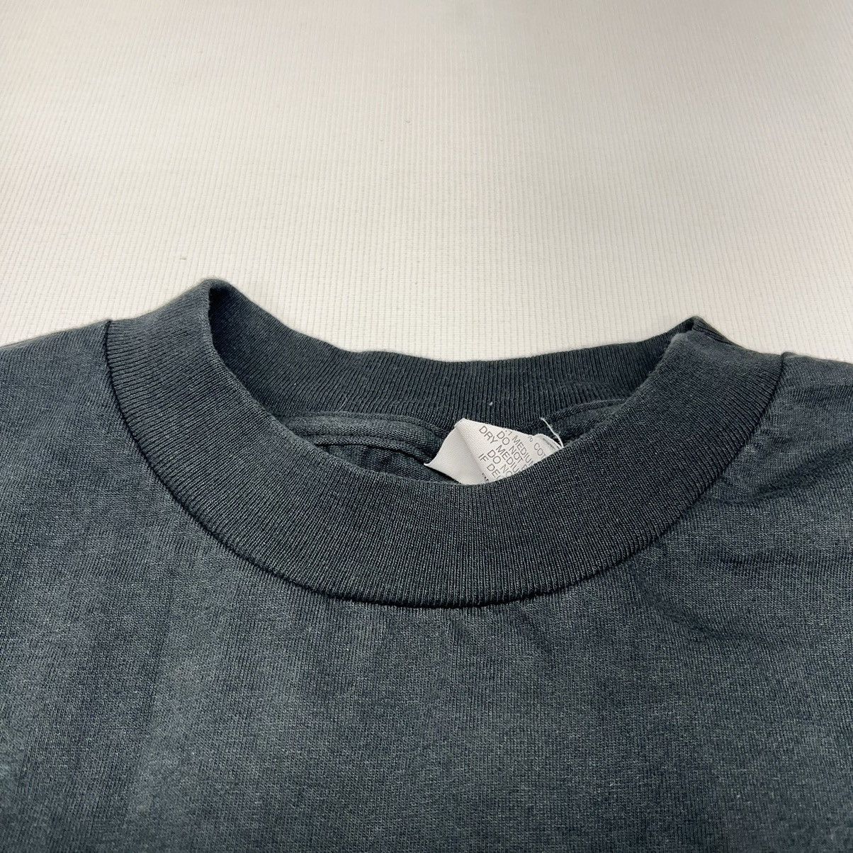 Vintage VTG National Mills Tee Shirt Grey Single Stitch Faded Washed Size US XL / EU 56 / 4 - 5 Thumbnail