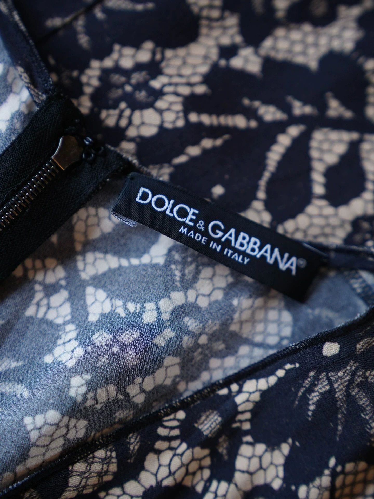 Dolce & Gabbana Dolce&Gabbana Women's Lace Print Tank Top 38/L Size XS / US 0-2 / IT 36-38 - 6 Thumbnail