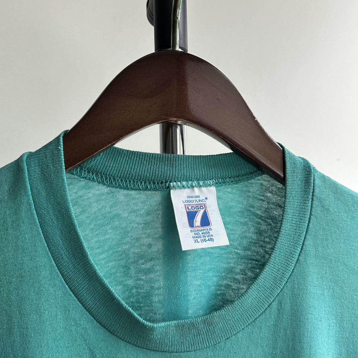 Logo 7 × NFL × Vintage Vintage 90s Miami Dolphins NFL Single Stitch Tee Size US XL / EU 56 / 4 - 5 Thumbnail