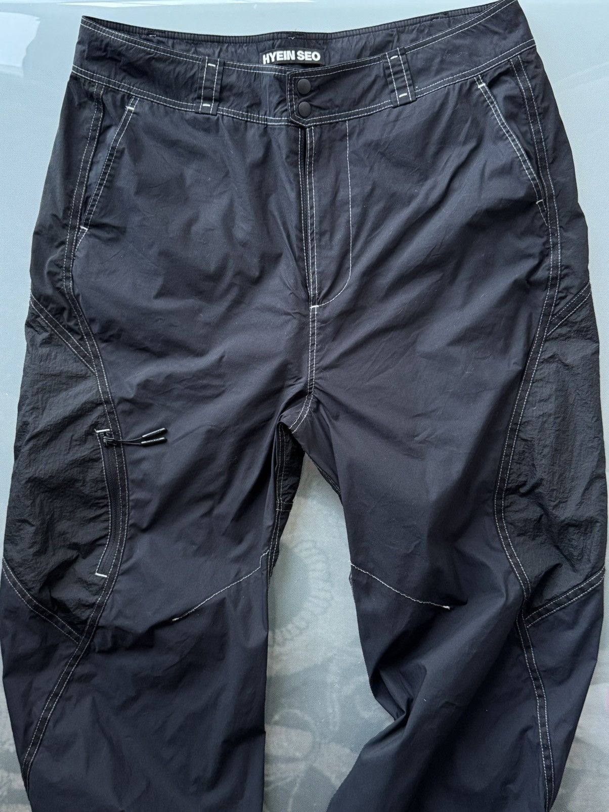 Hyein Seo Hyein Seo Technical Paneled Pants Black Size 3 Size US 32 / EU 48 - 4 Thumbnail