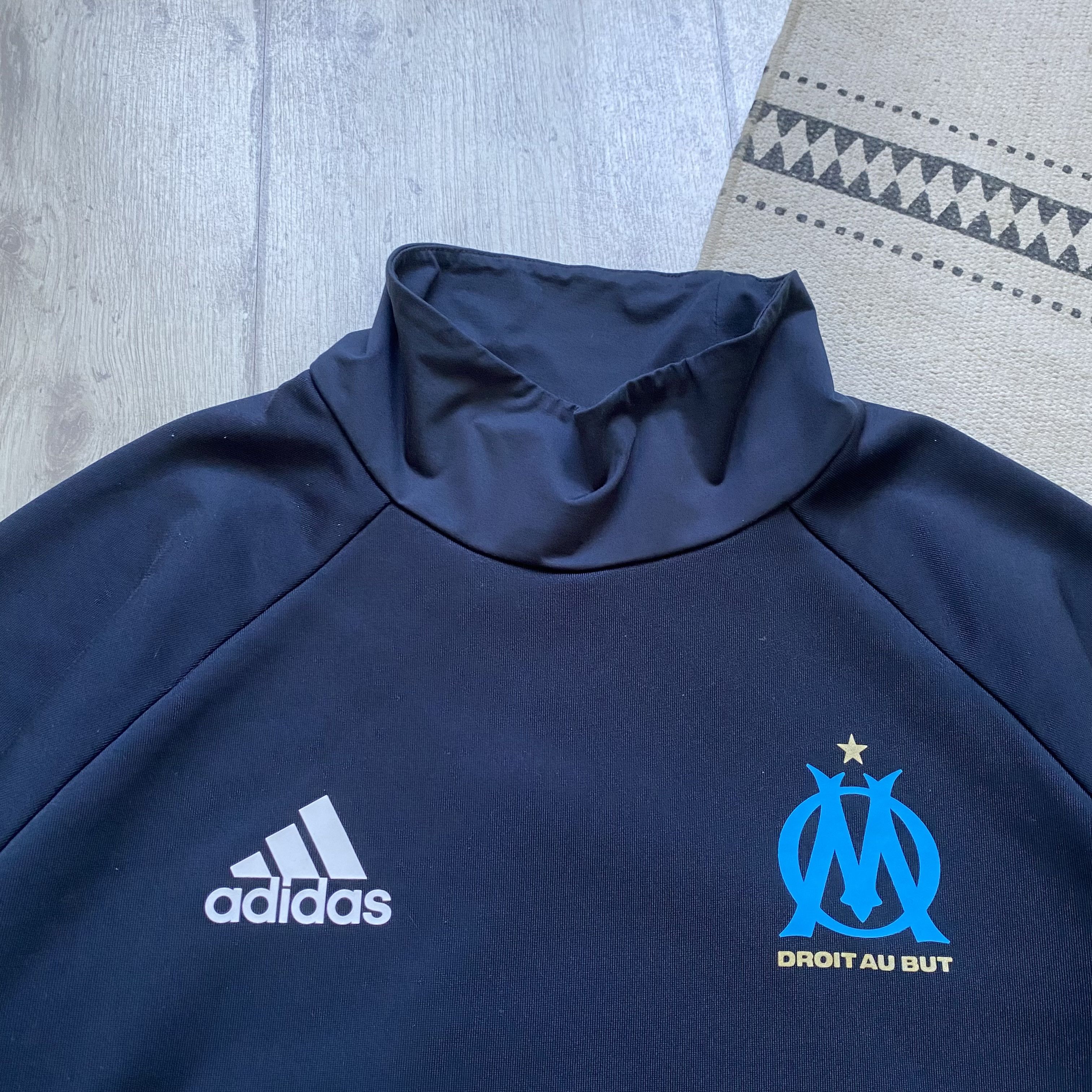 Adidas ⚽️ Blockore Adidas Marseille Jersey France Soccer training Size US M / EU 48-50 / 2 - 5 Thumbnail