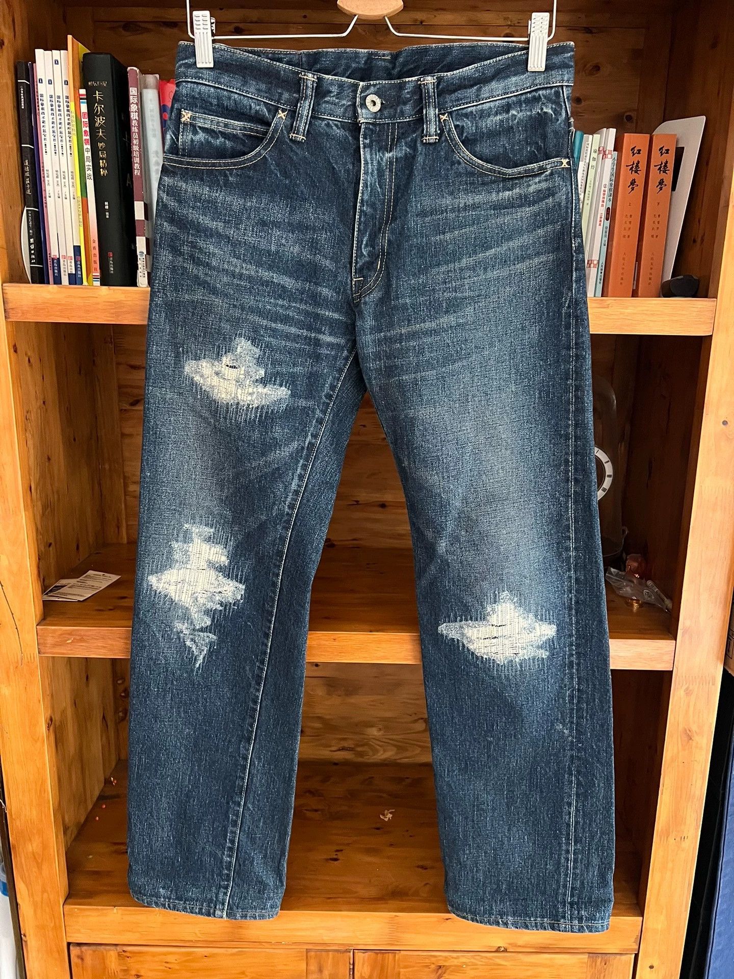 Tenderloin Tenderloin Japan Vintage Washed Distressed Jeans 30 Golden Size US 30 / EU 46 - 1 Thumbnail