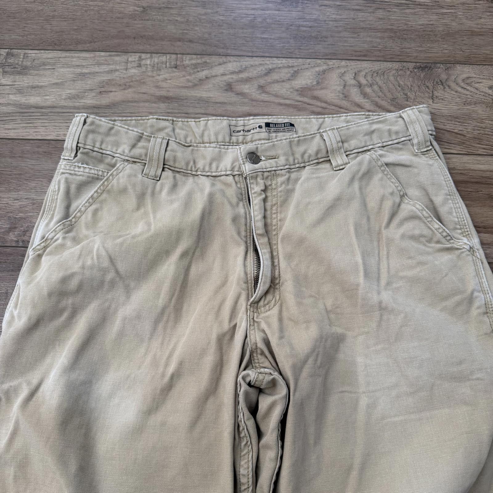 Carhartt Carhartt Carpenter Relaxed Fit Rugged Flex Pants Distressed Size US 36 / EU 52 - 11 Thumbnail