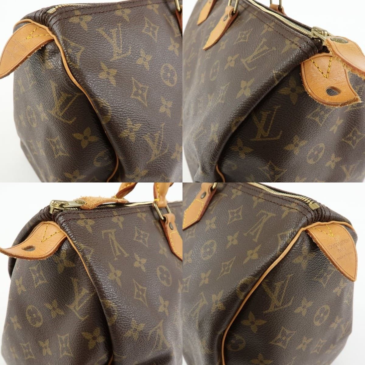 Louis Vuitton Louis Vuitton Monogram Speedy 40 Satchel Brown Size ONE SIZE - 6 Thumbnail